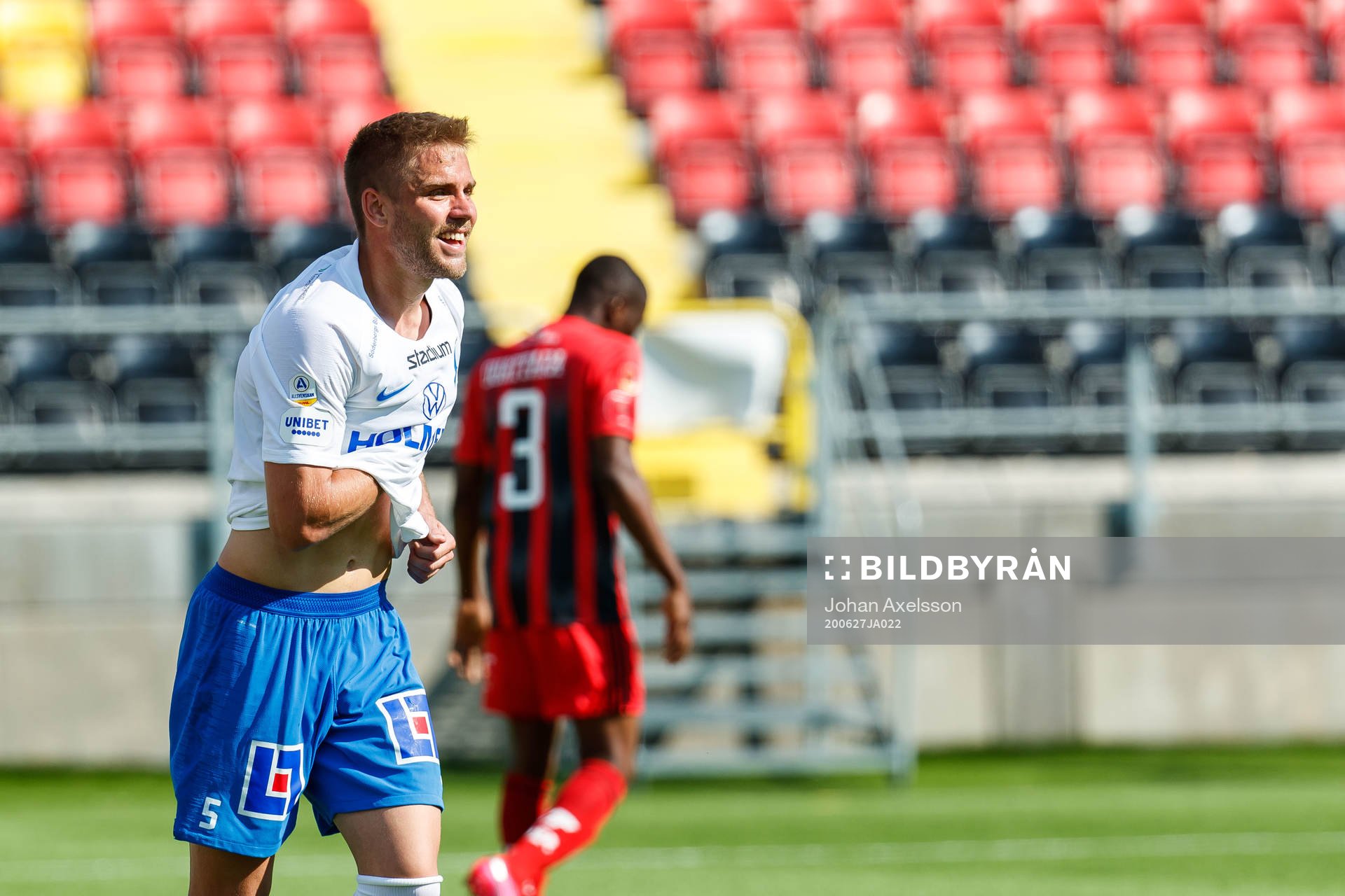 IFK Norrköpings Christoffer Nyman jublar