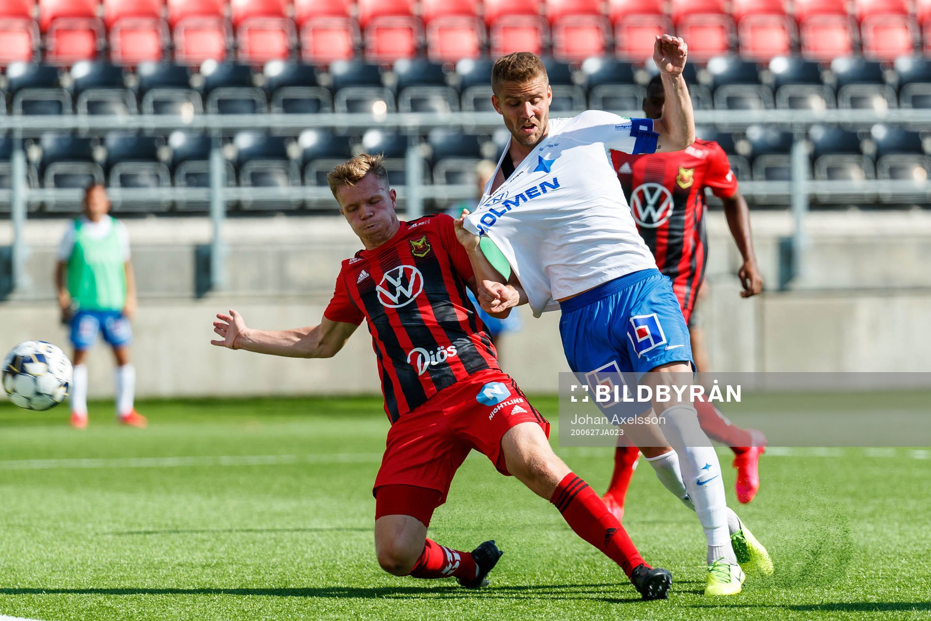 Östersunds Eirik Haugan och IFK Norrköpings Christoffer