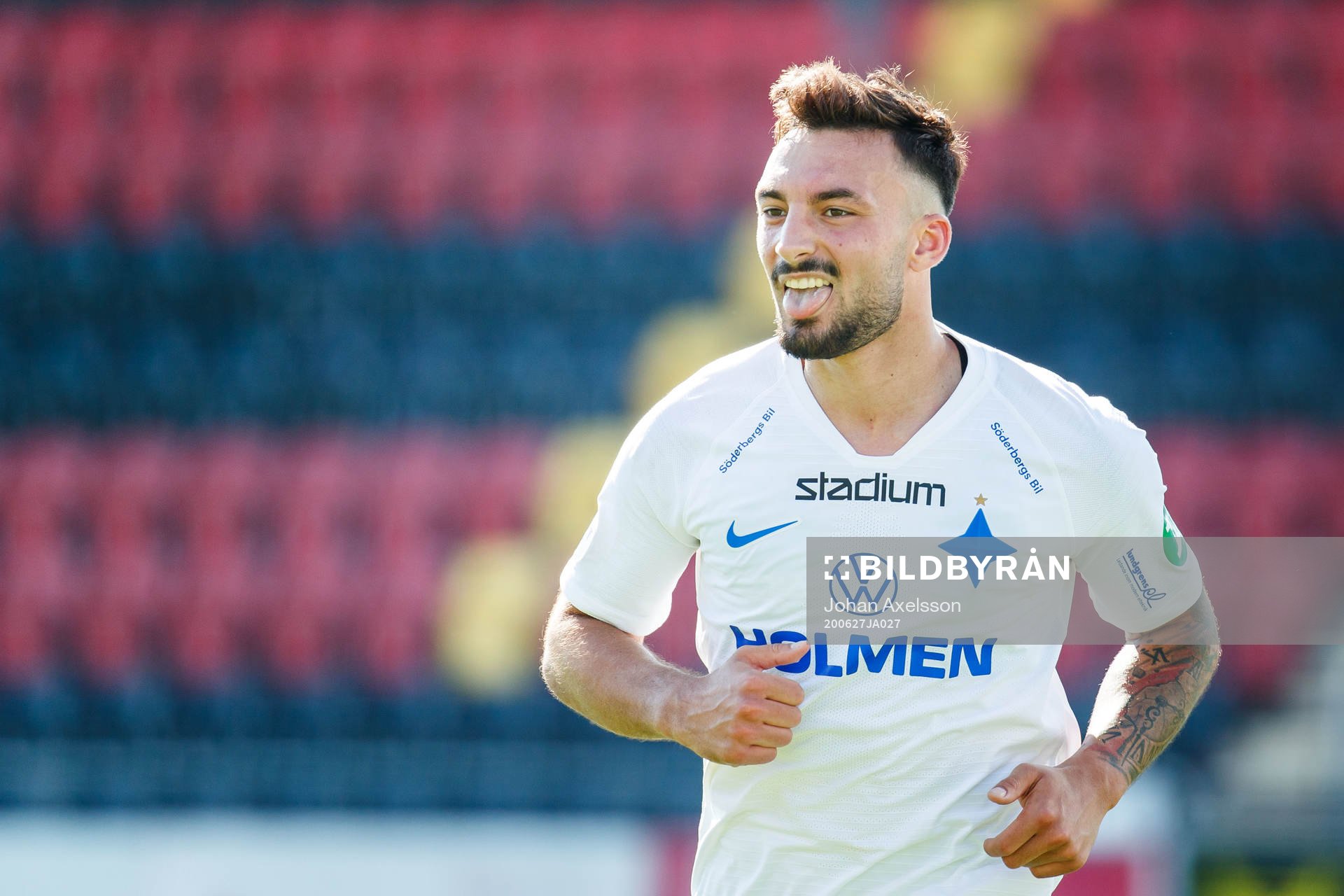 IFK Norrköpings Sead Haksabanovic jublar