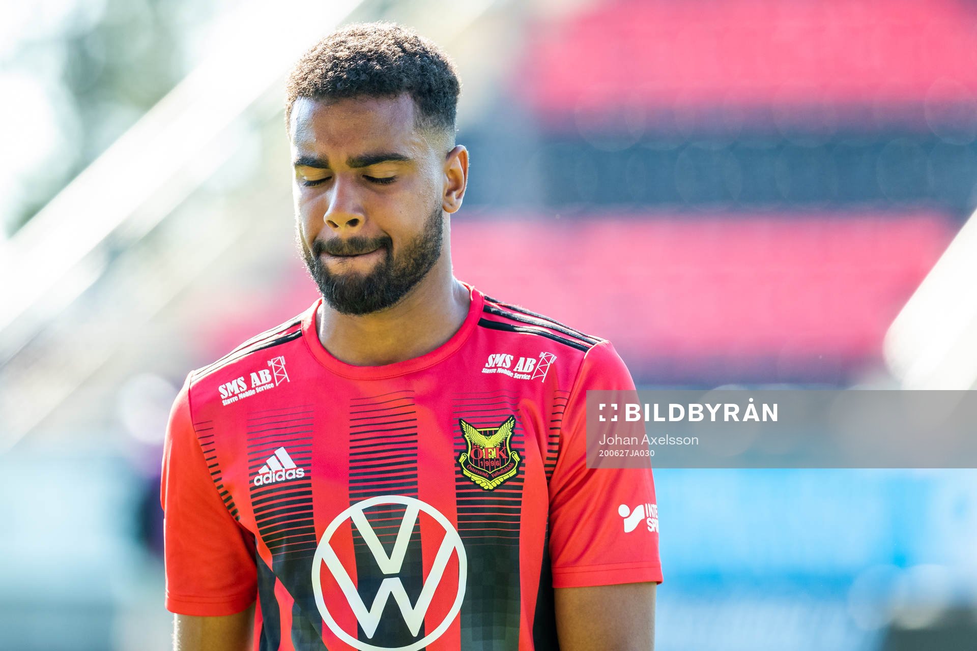 Östersunds Noah Sonko Sundberg deppar