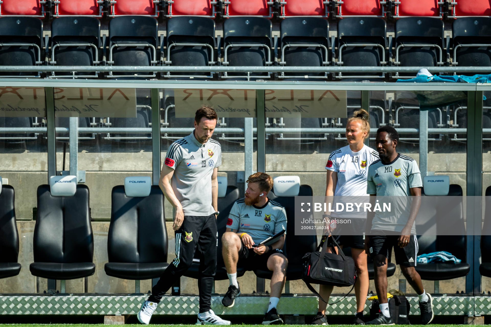Östersunds tränare Ian Burchnall