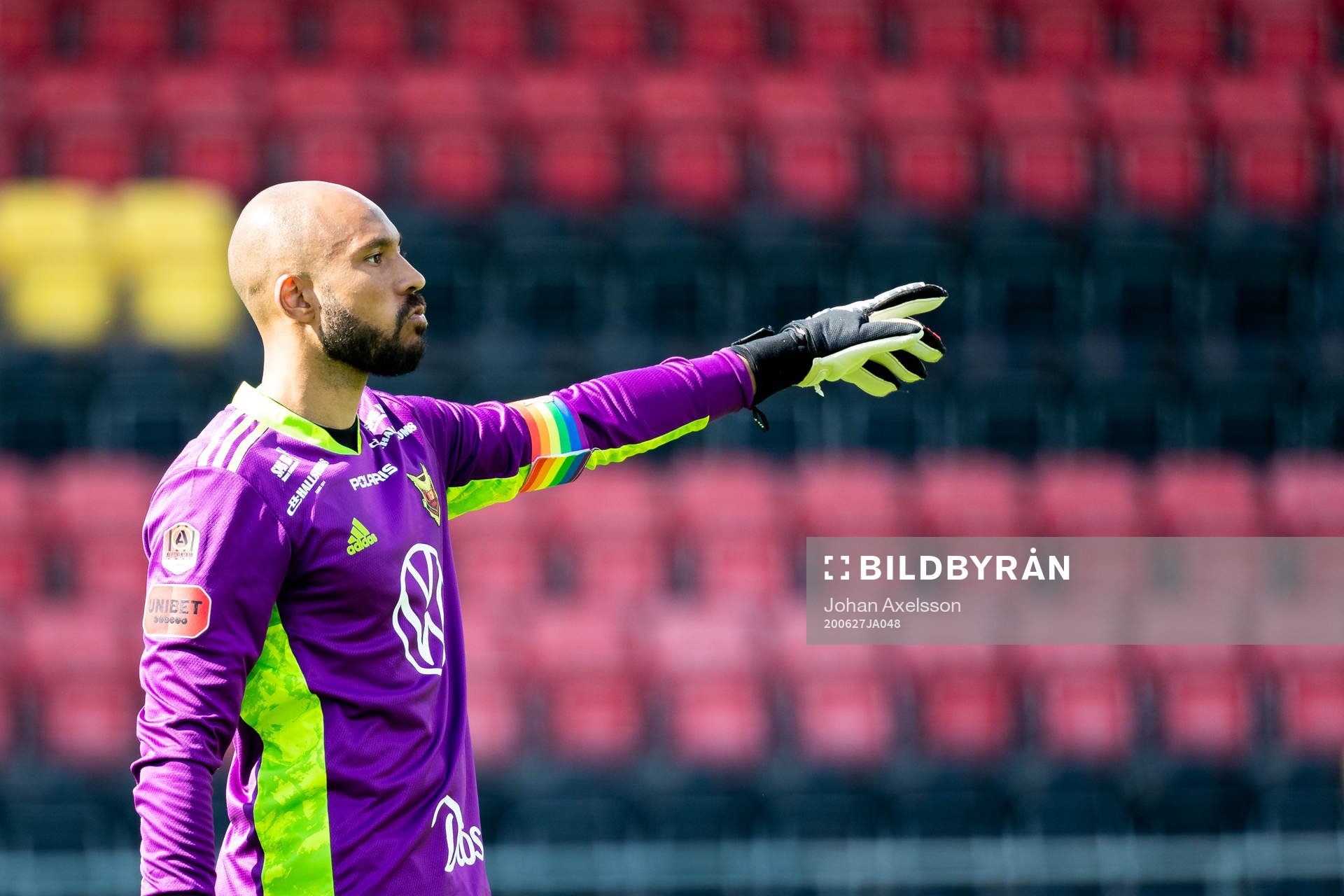 Östersunds målvakt Aly Keita
