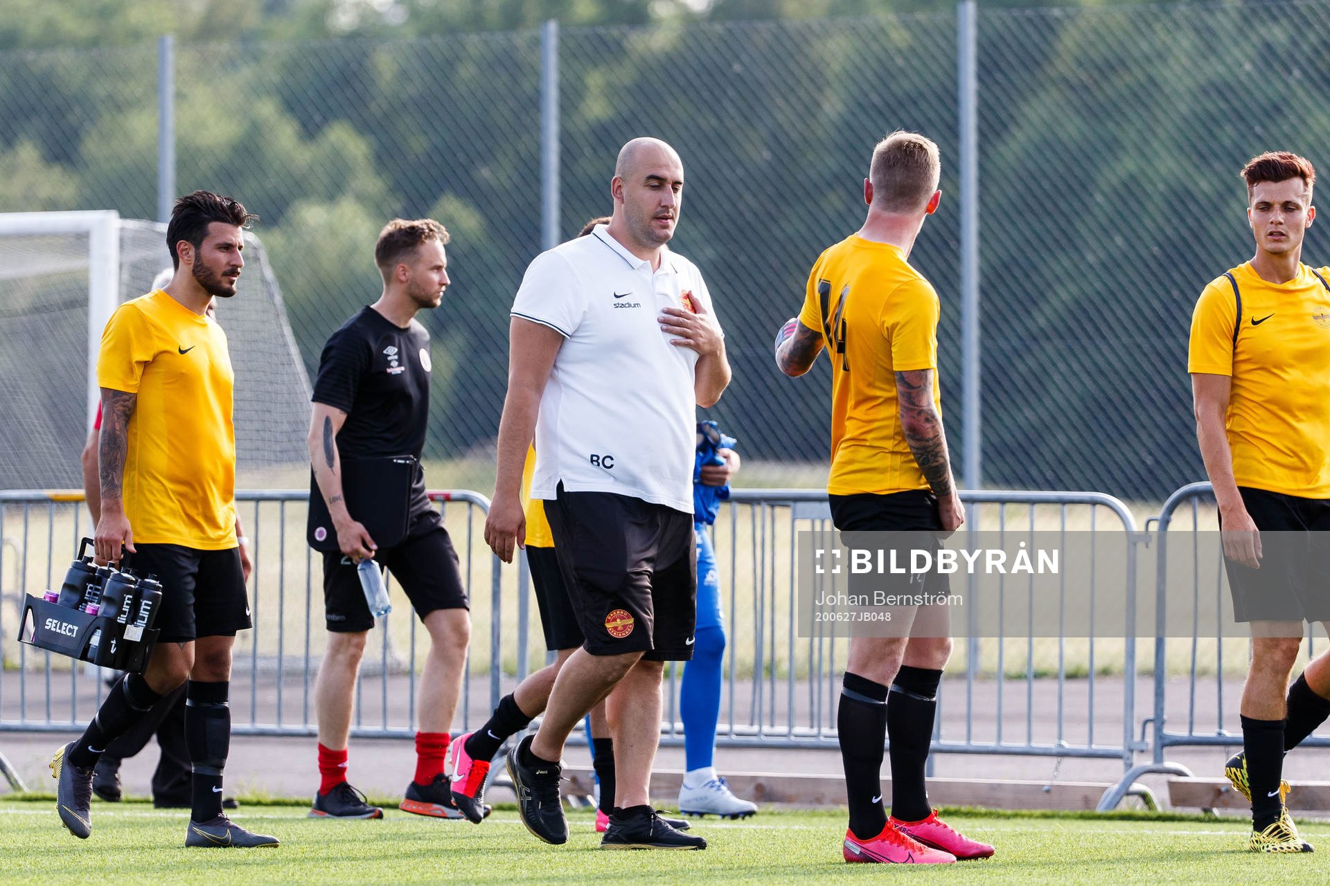 Örebro Syrianskas tränare Barsaum Cicek deppar