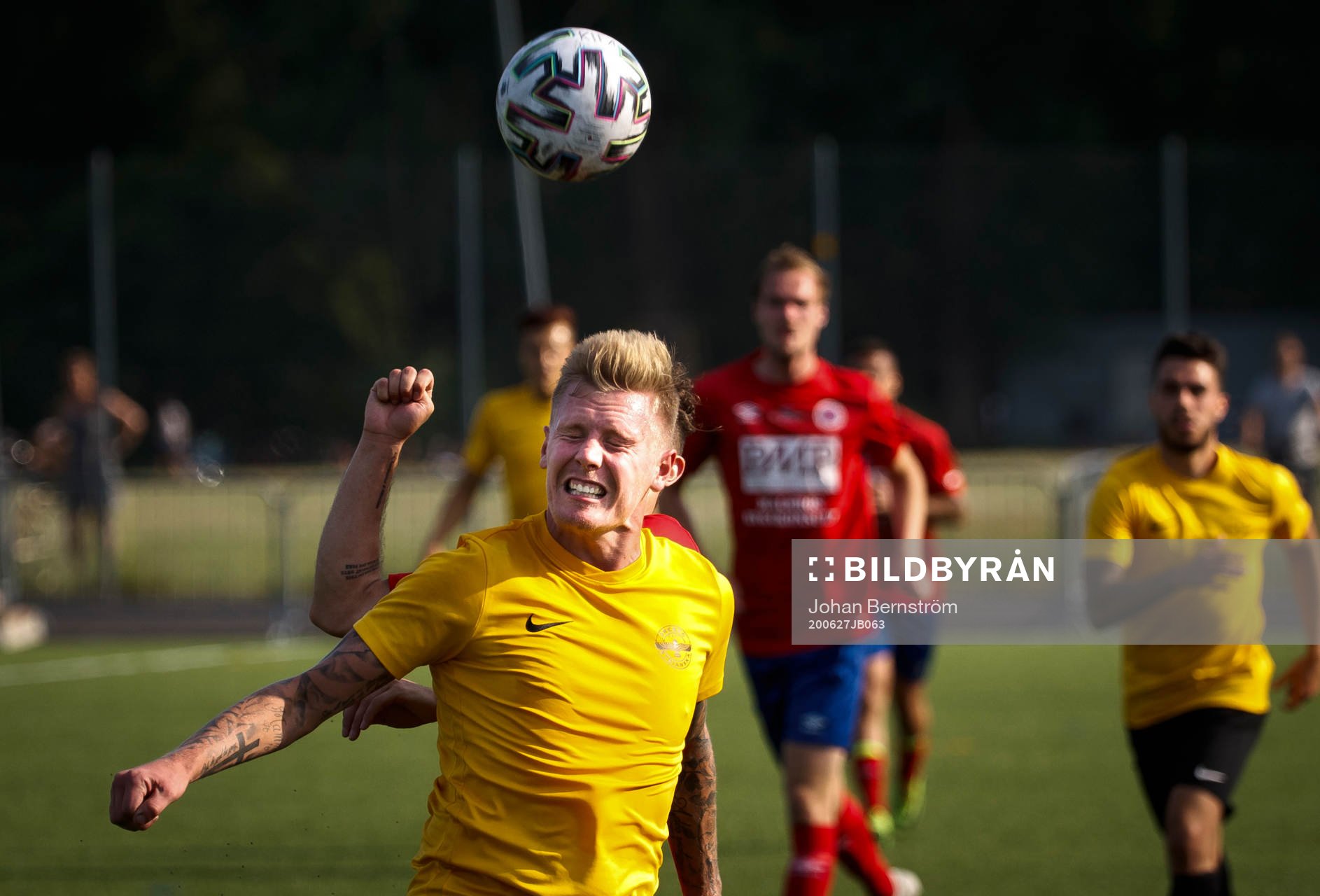 Örebro Syrianskas Linus Lamu