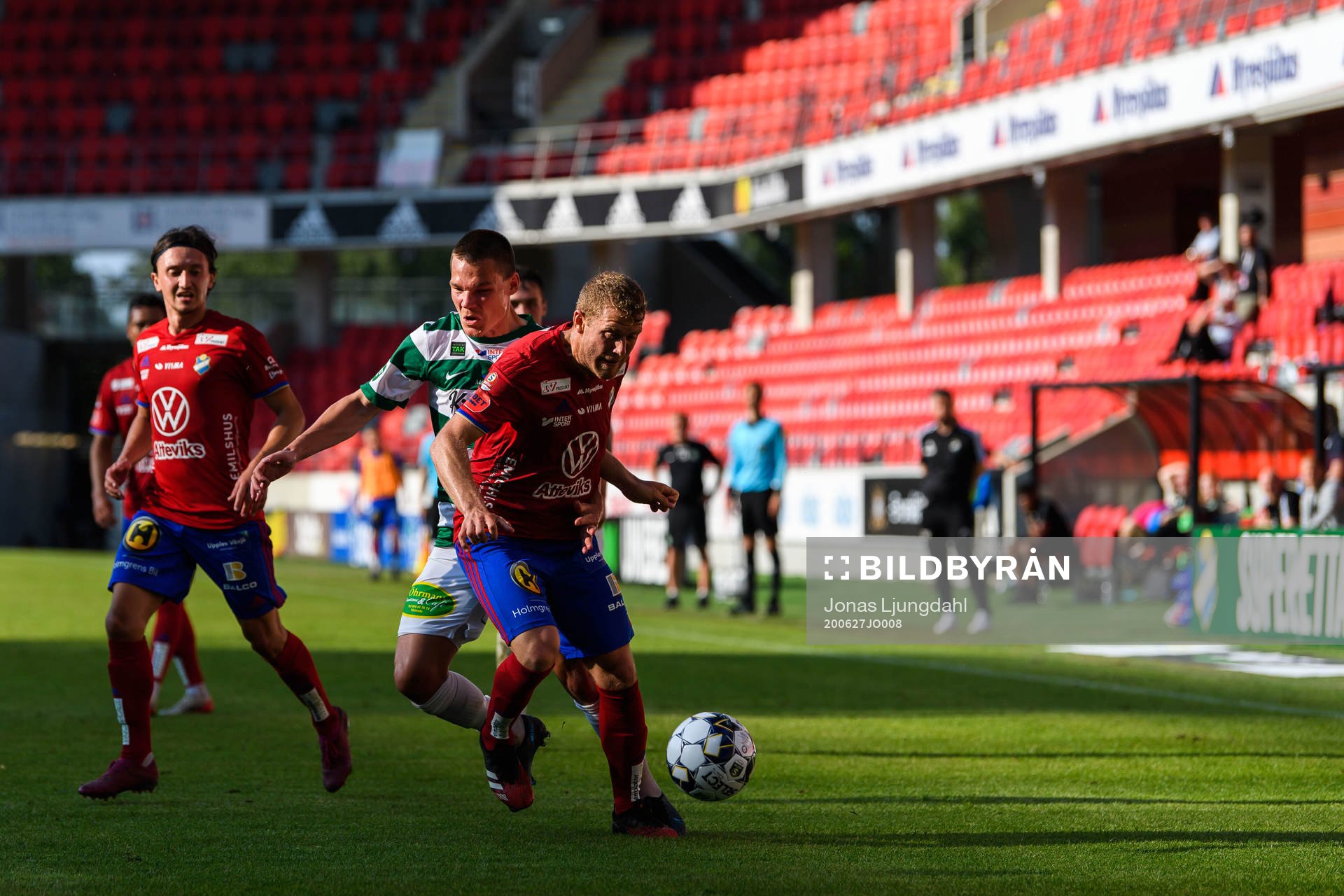 Östers Stefan Karlsson och Västerås Filip Almström