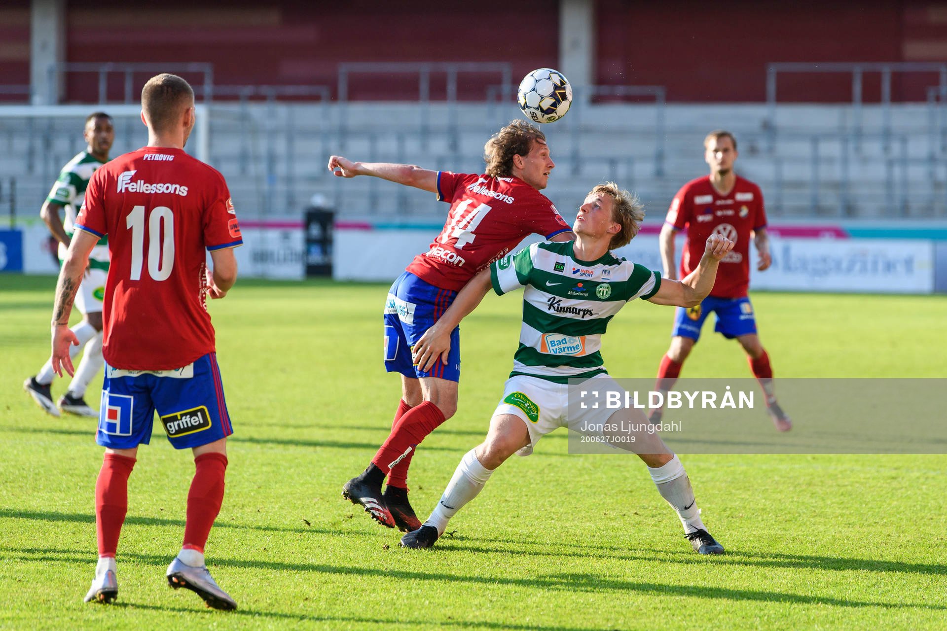 Östers Oliver Silverholt och Västerås Douglas Karlberg