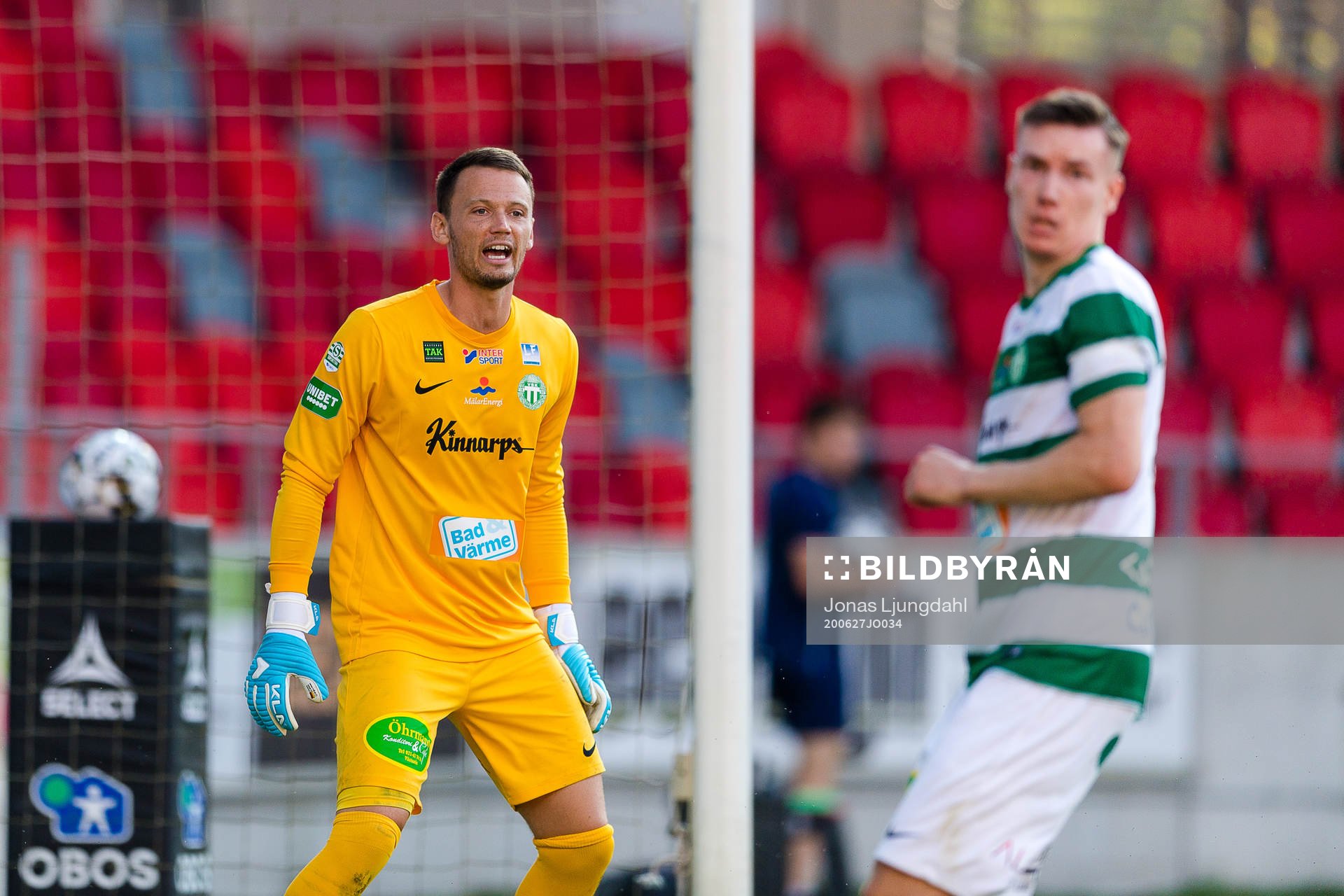 Västerås målvakt Anton Fagerström