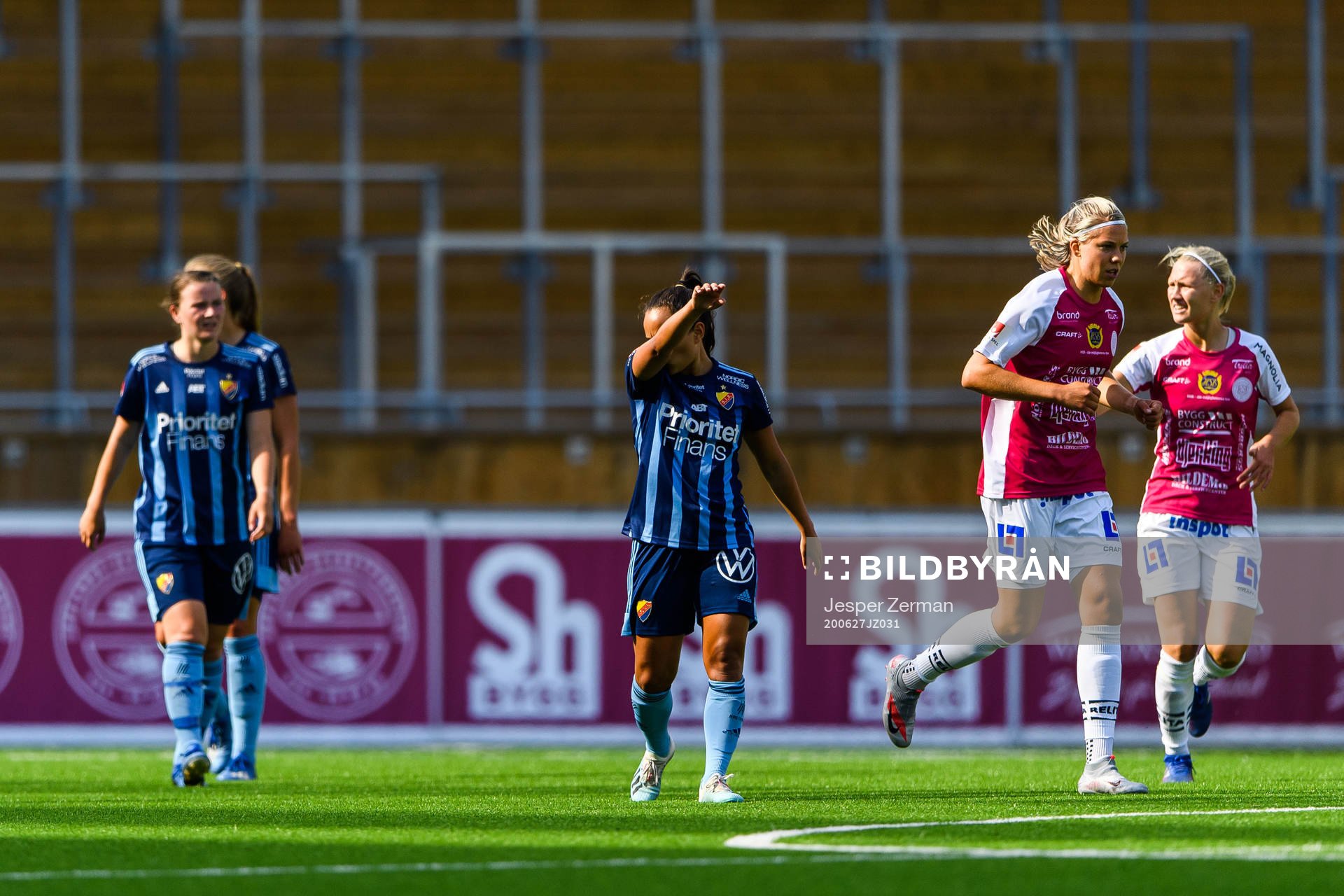Djurgårdens Malin Diaz deppar