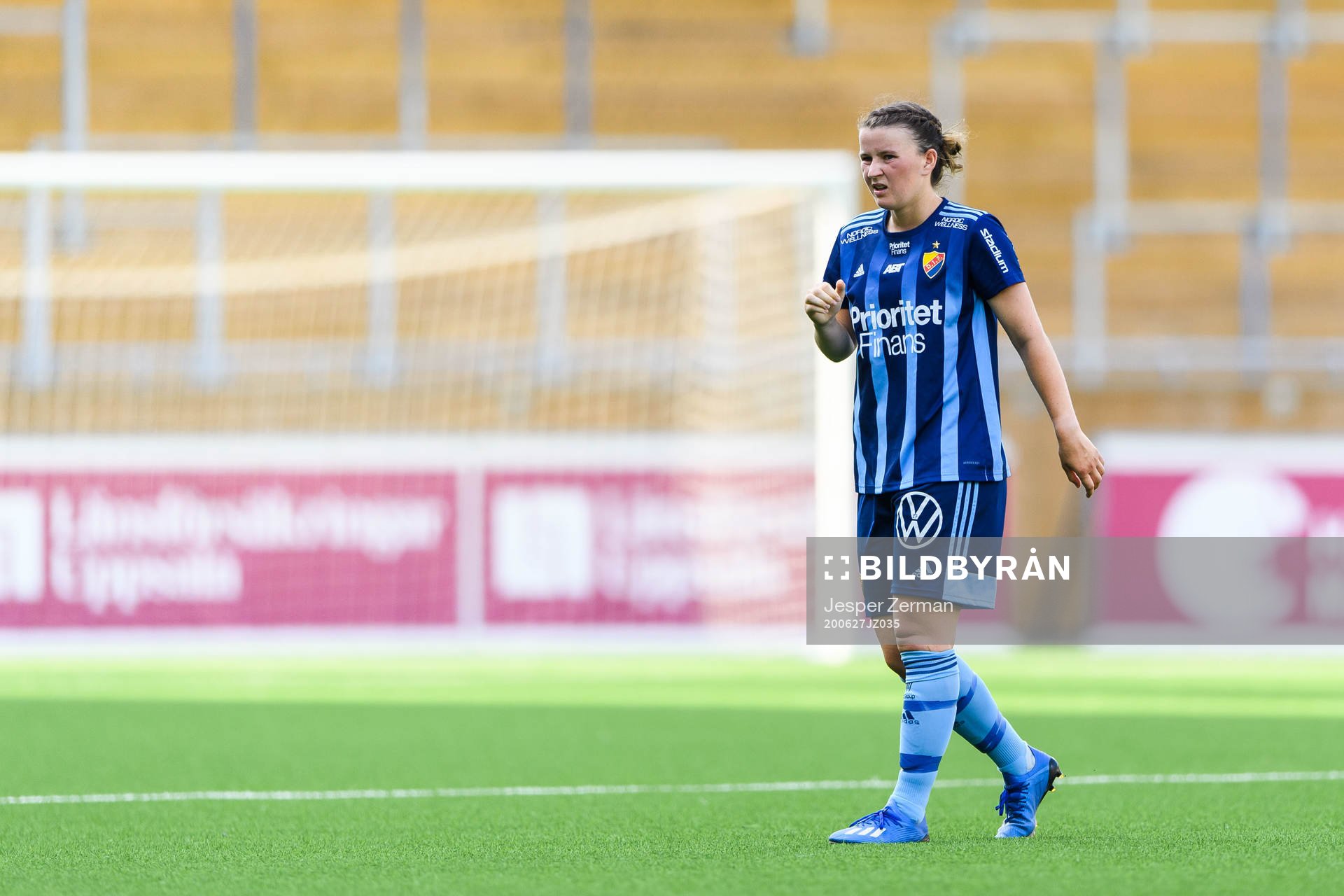 Djurgårdens Frida Boriero deppar