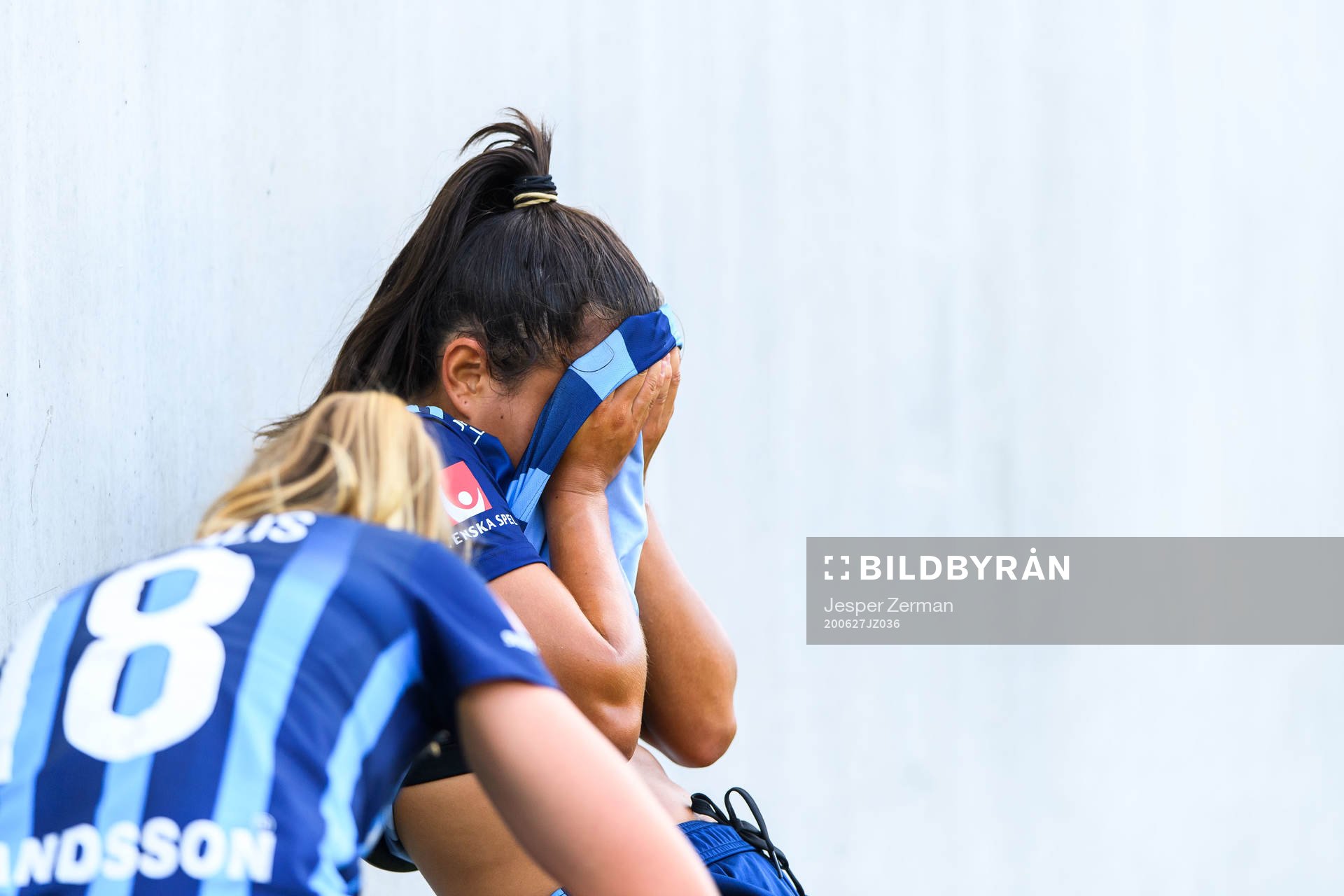 Djurgårdens Malin Diaz deppar