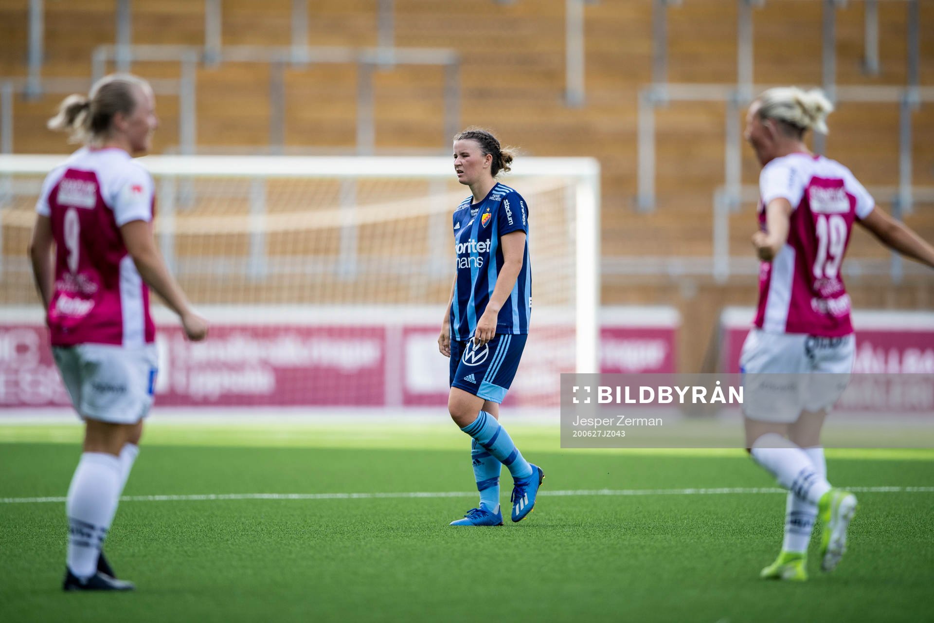 Djurgårdens Frida Boriero deppar