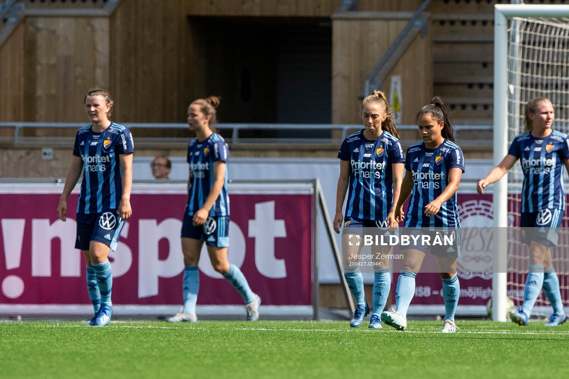 Djurgårdens Malin Diaz deppar
