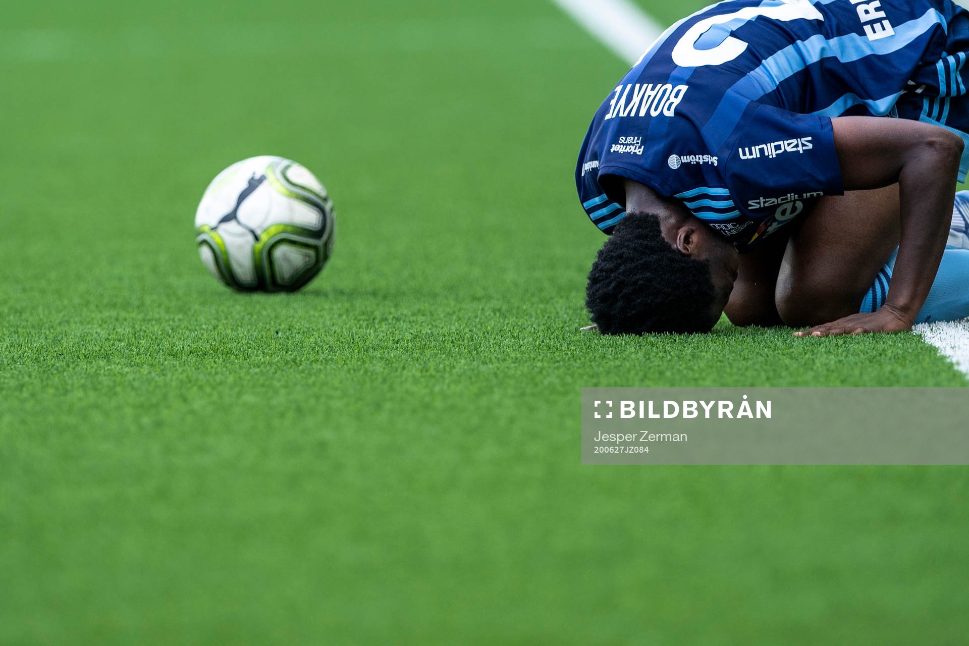Djurgårdens Portia Boakye har ont