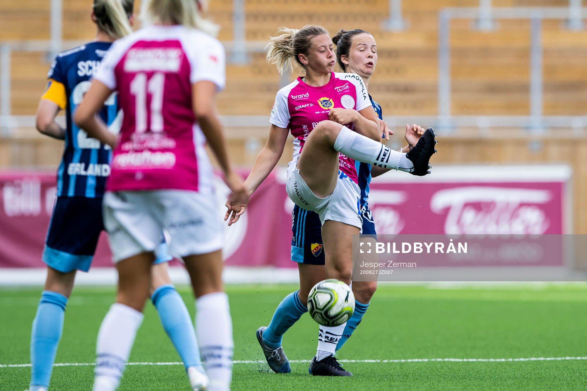 uUppsalas Cornelia Kapocs och Djurgårdens Julia