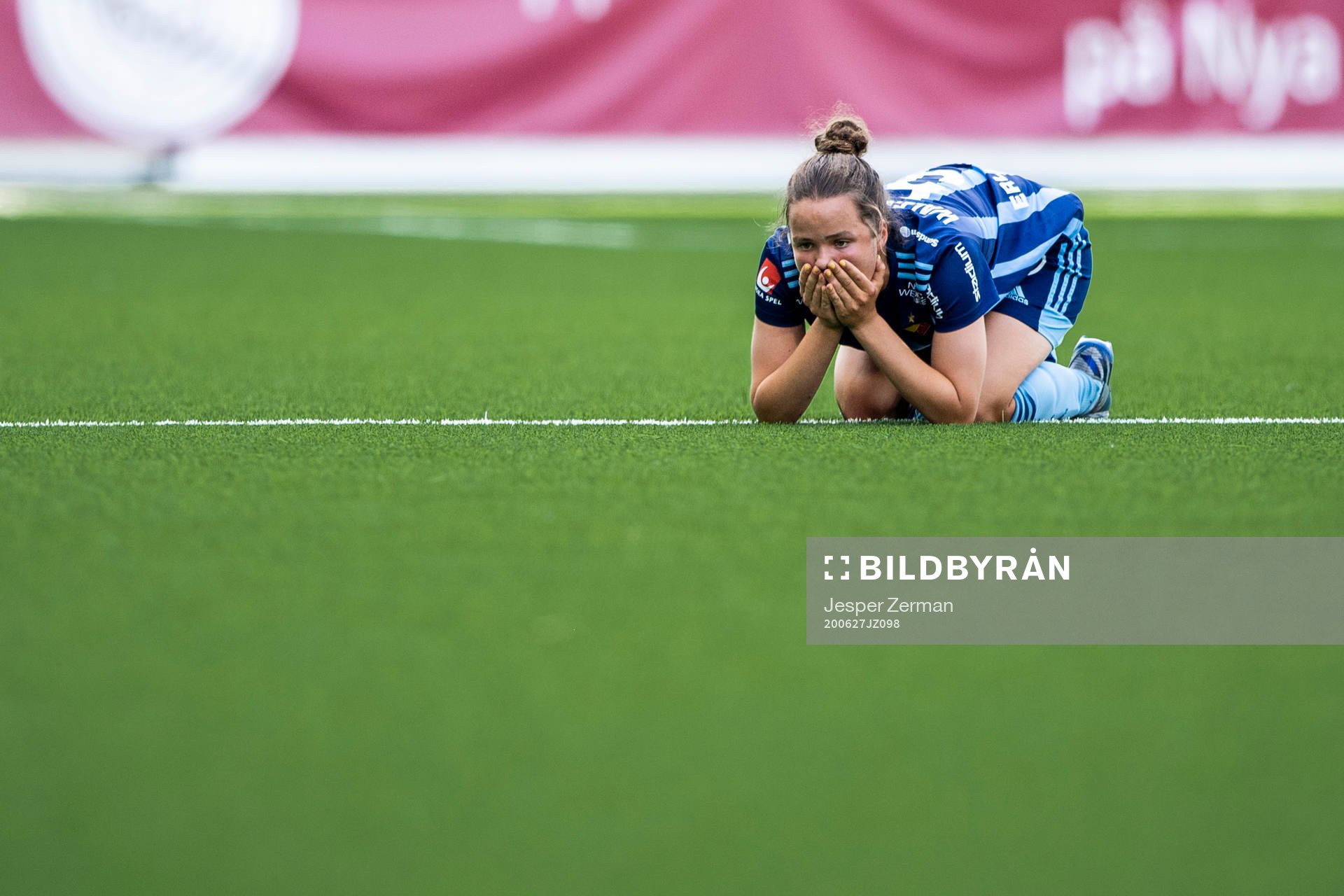 Djurgårdens Julia Walentowicz deppar