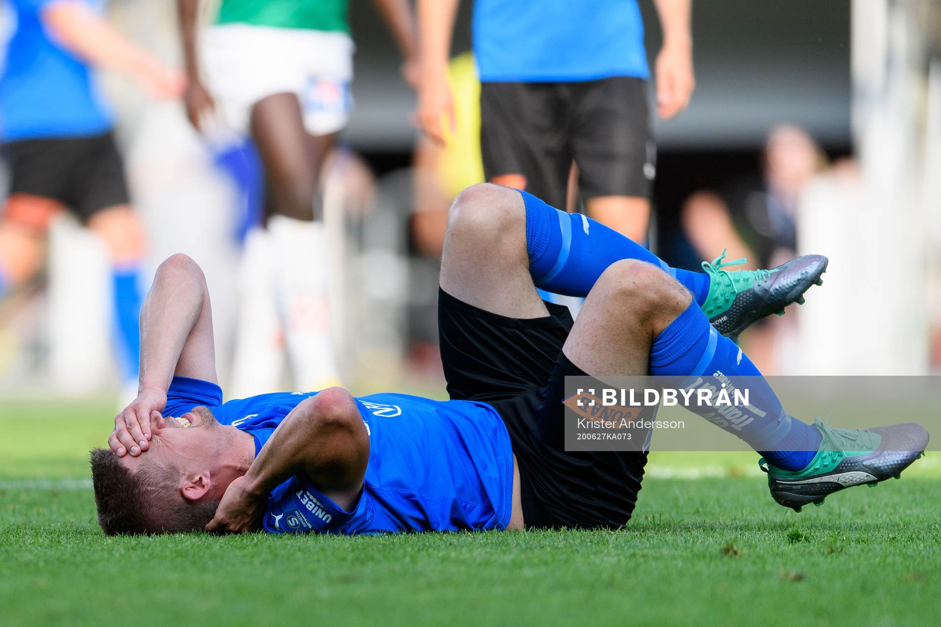 Halmstads Mikael Boman har ont