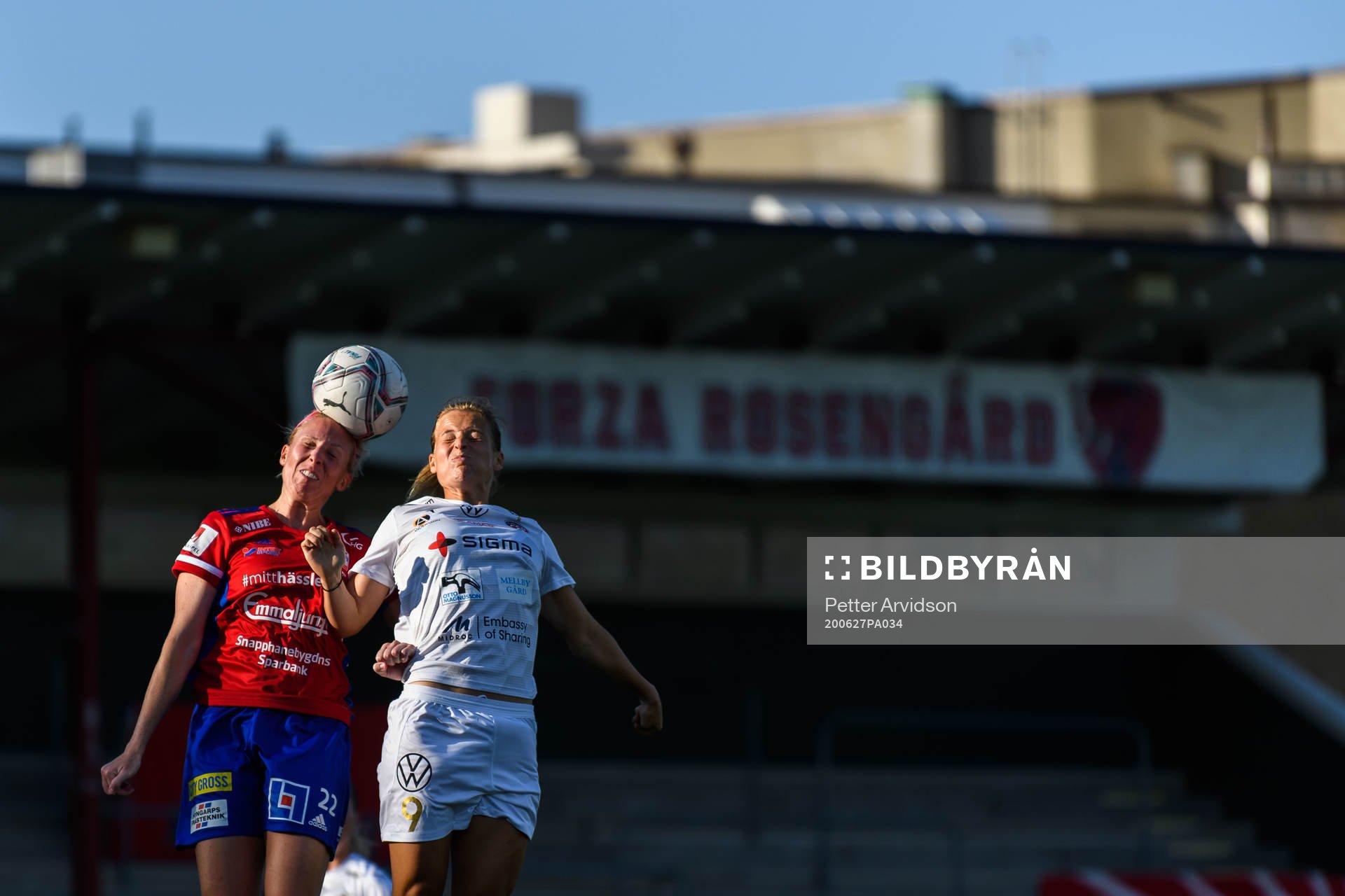 Vittsjös Sandra Adolfsson och Rosengårds Beatrice Persson
