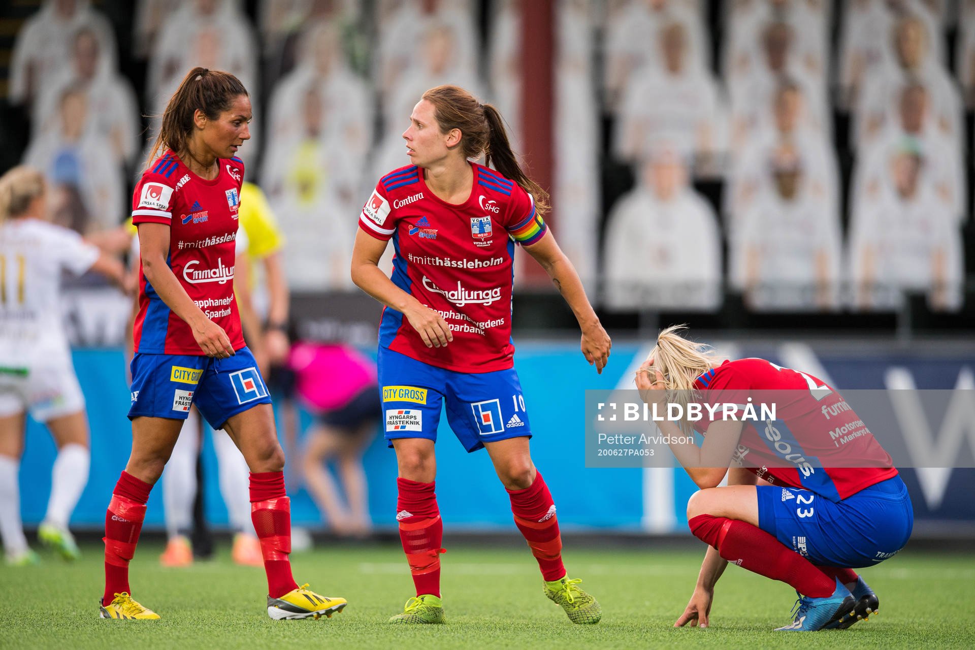Vittsjös Lisa Klinga, Johanna Andersson och Kajsa Lind