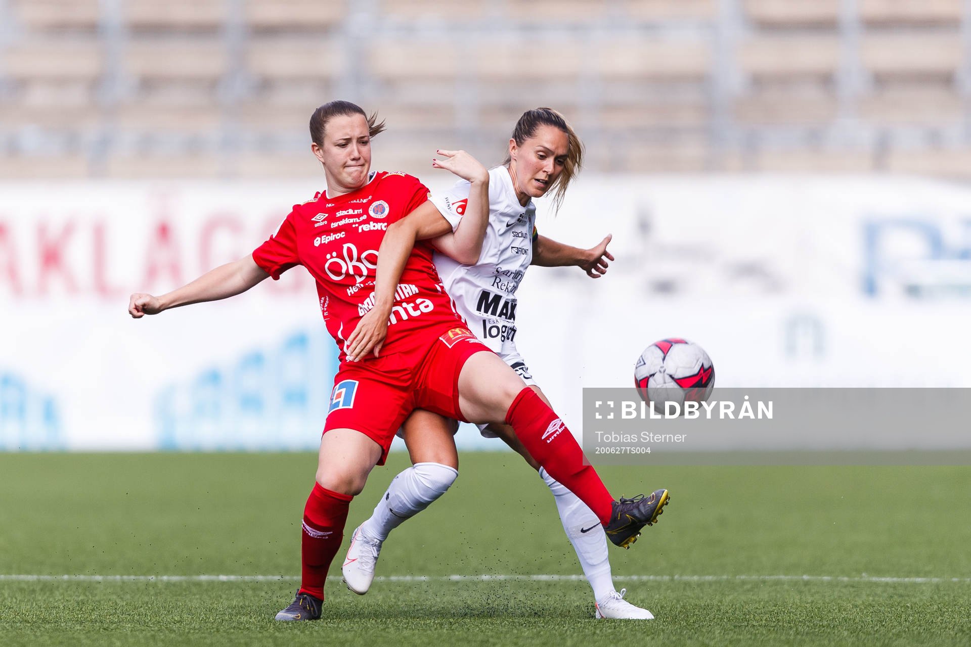 Örebros Maja Regnås och Eskilstunas Felicia Rogic