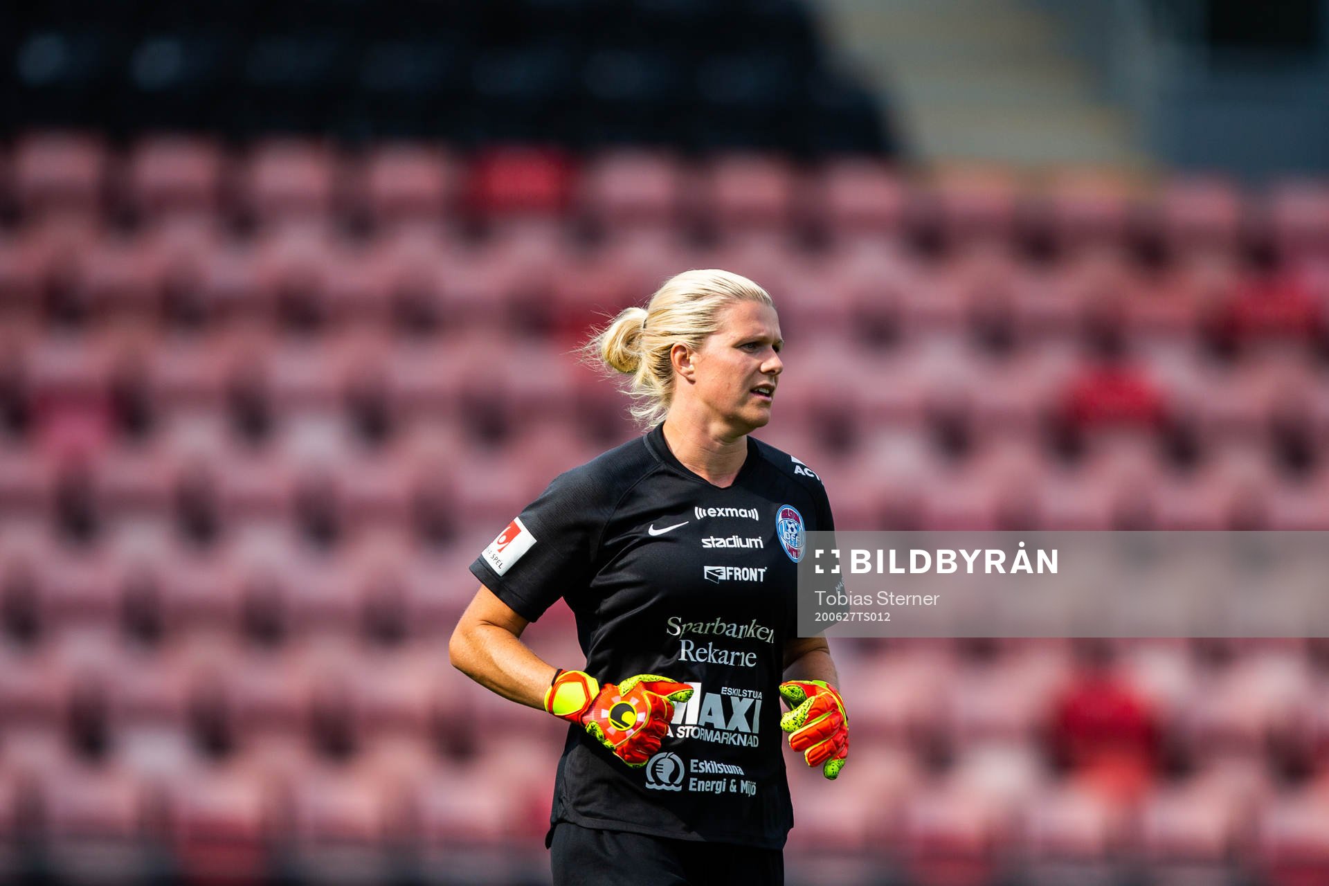 Eskilstunas målvakt Emelie Lundberg