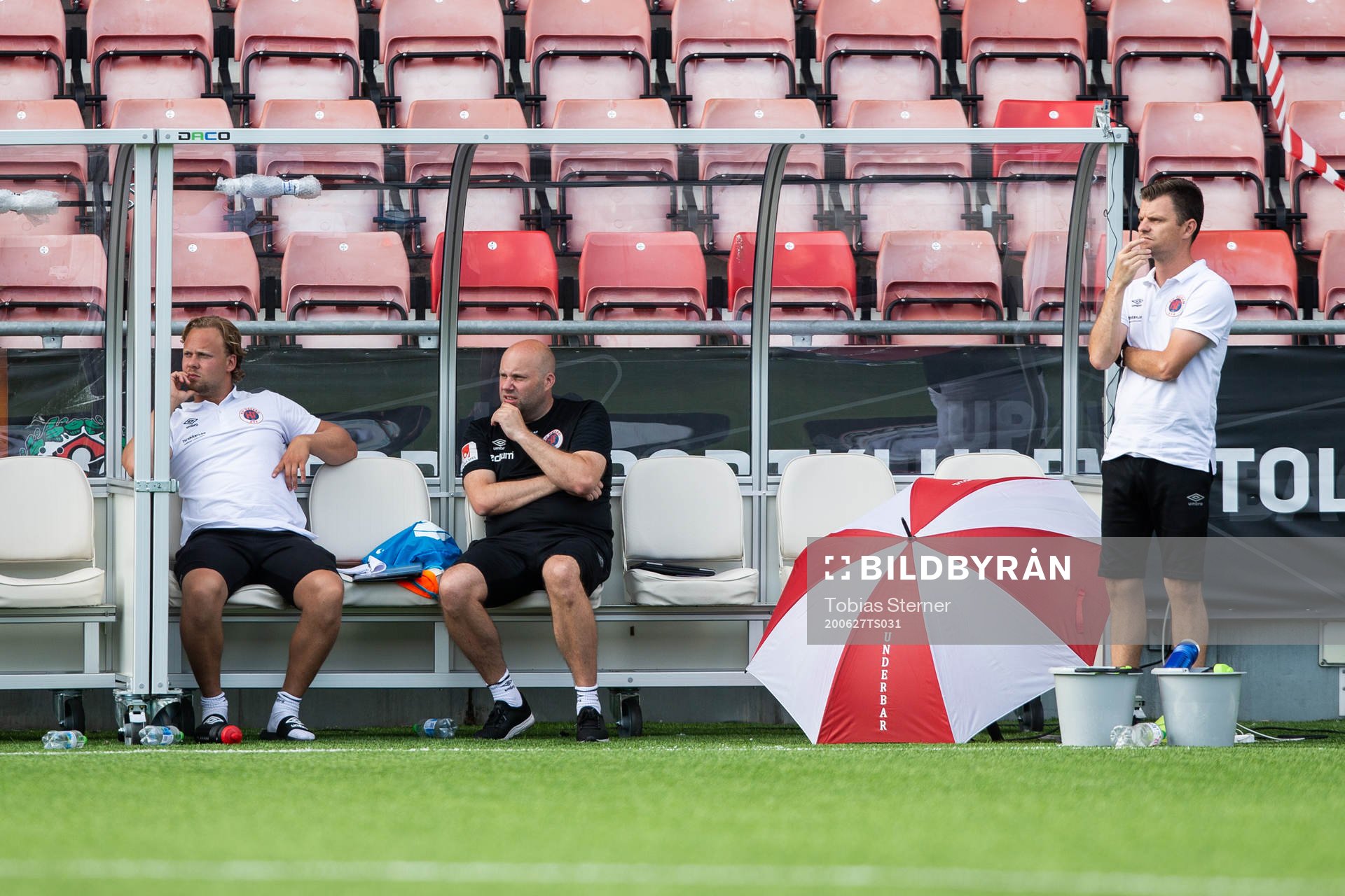 Örebros tränare Martin Skogman och tränare Stefan