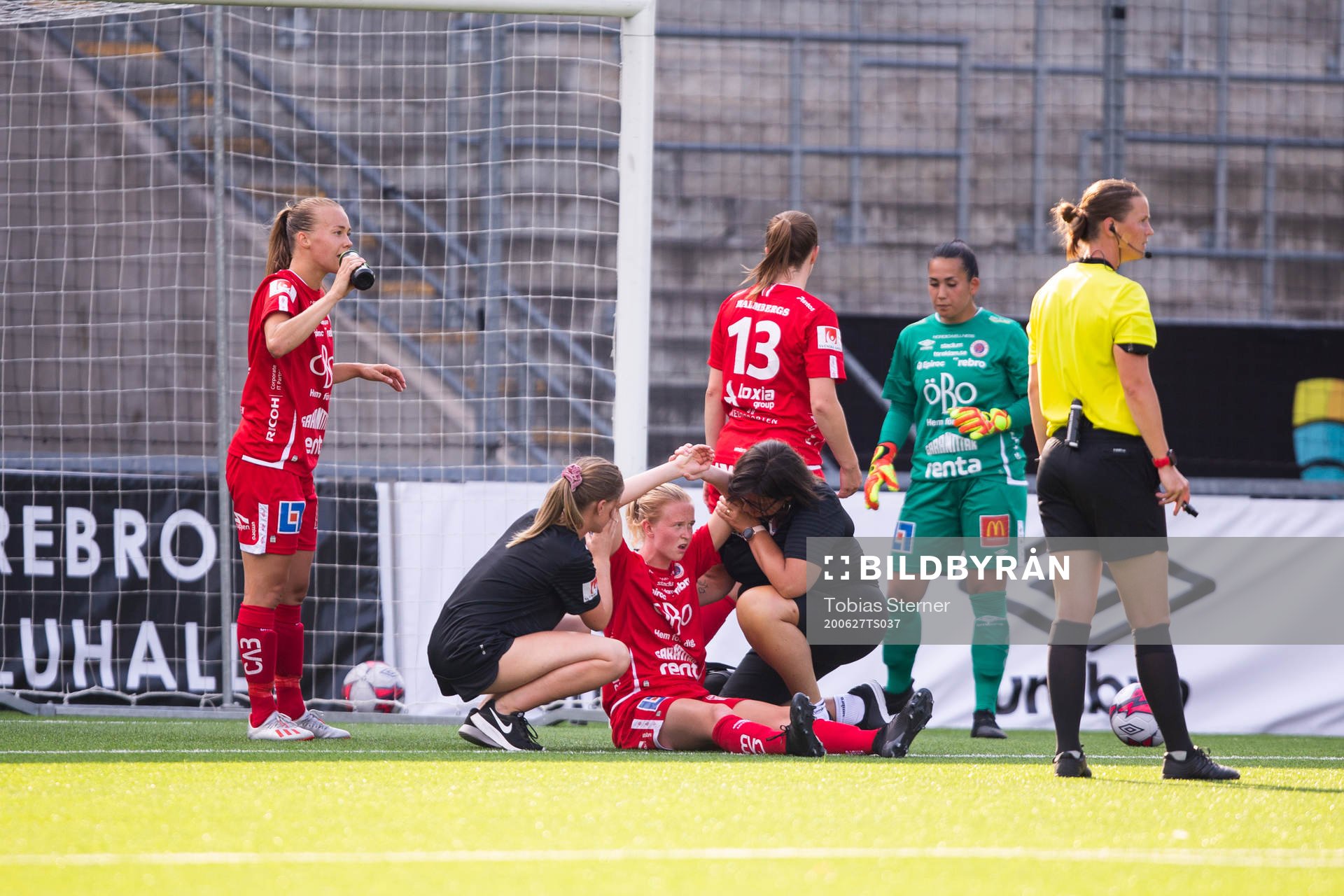 Örebros Emma Östlund med skada