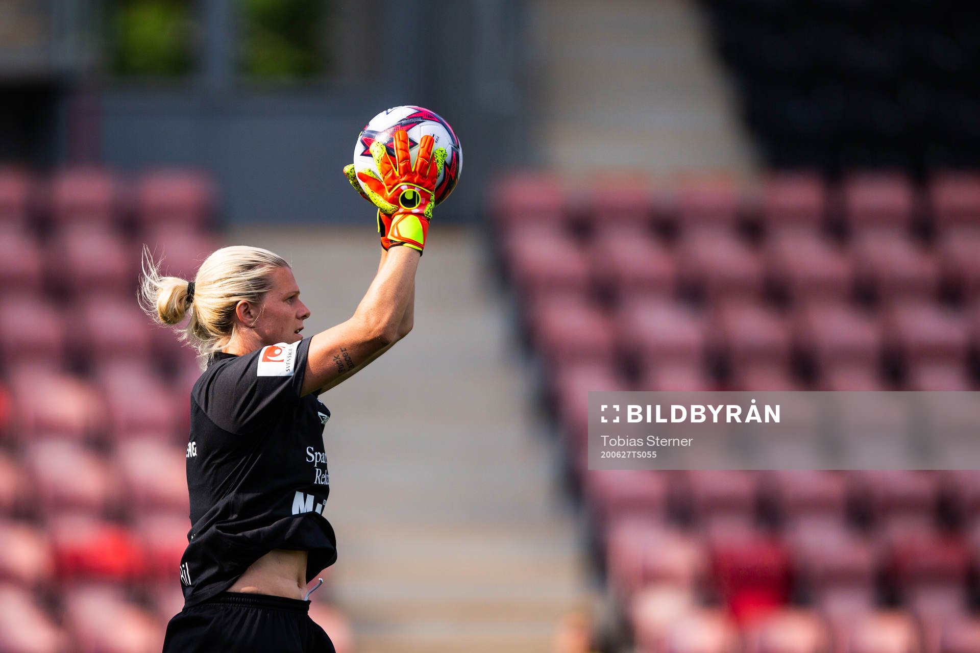 Eskilstunas målvakt Emelie Lundberg