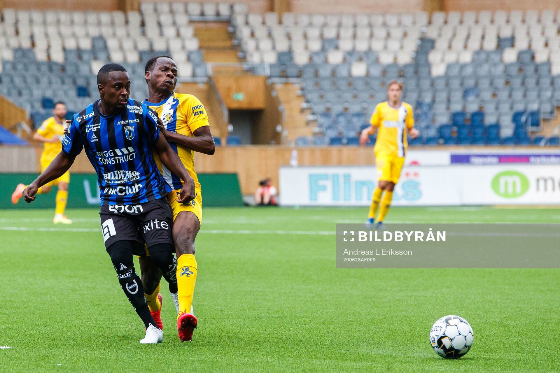 Sirius Nahom Girmai Netabay och IFK Göteborgs Alhassan