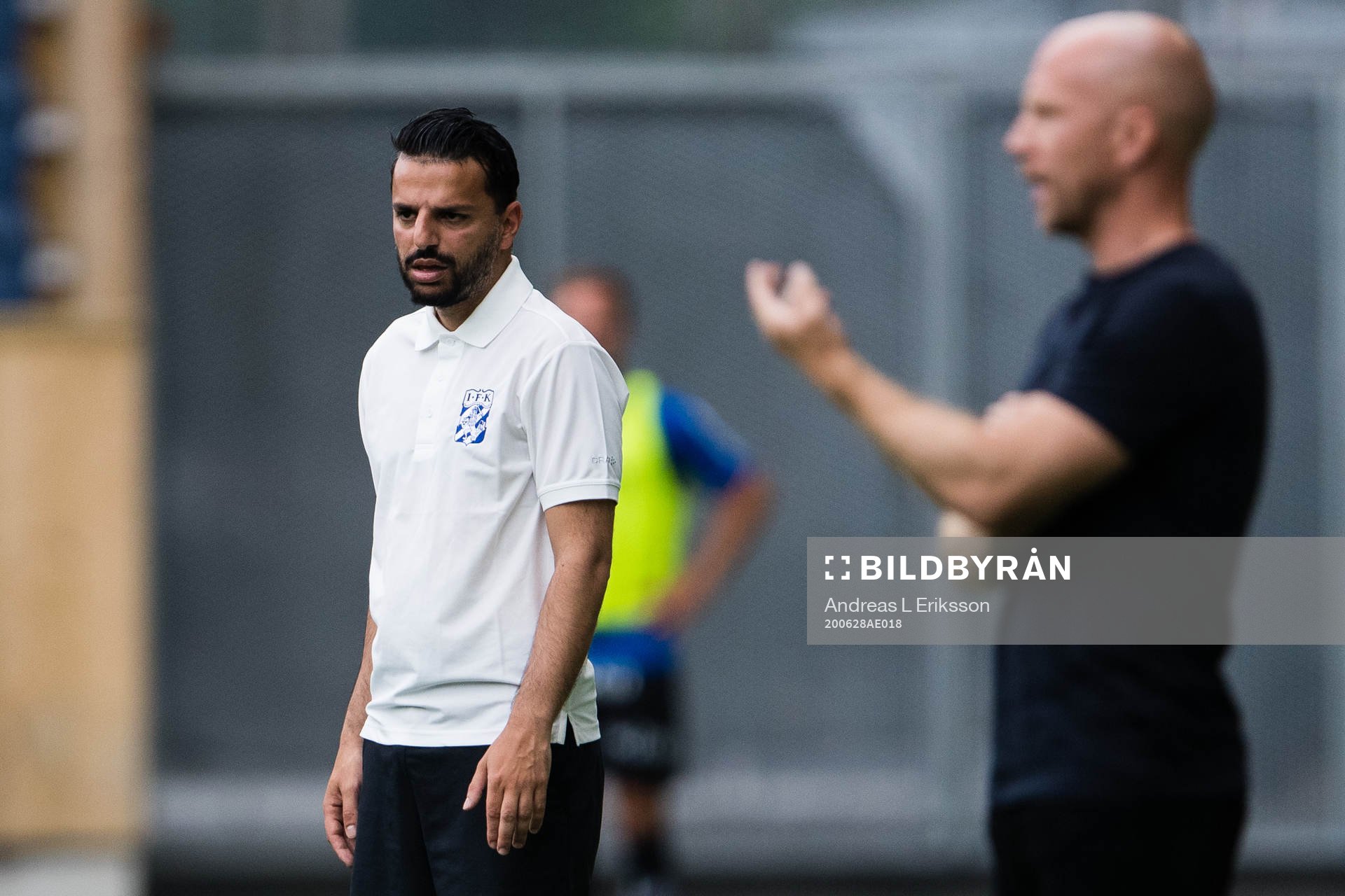 IFK Göteborgs tränare Poya Asbaghi och Sirius tränare