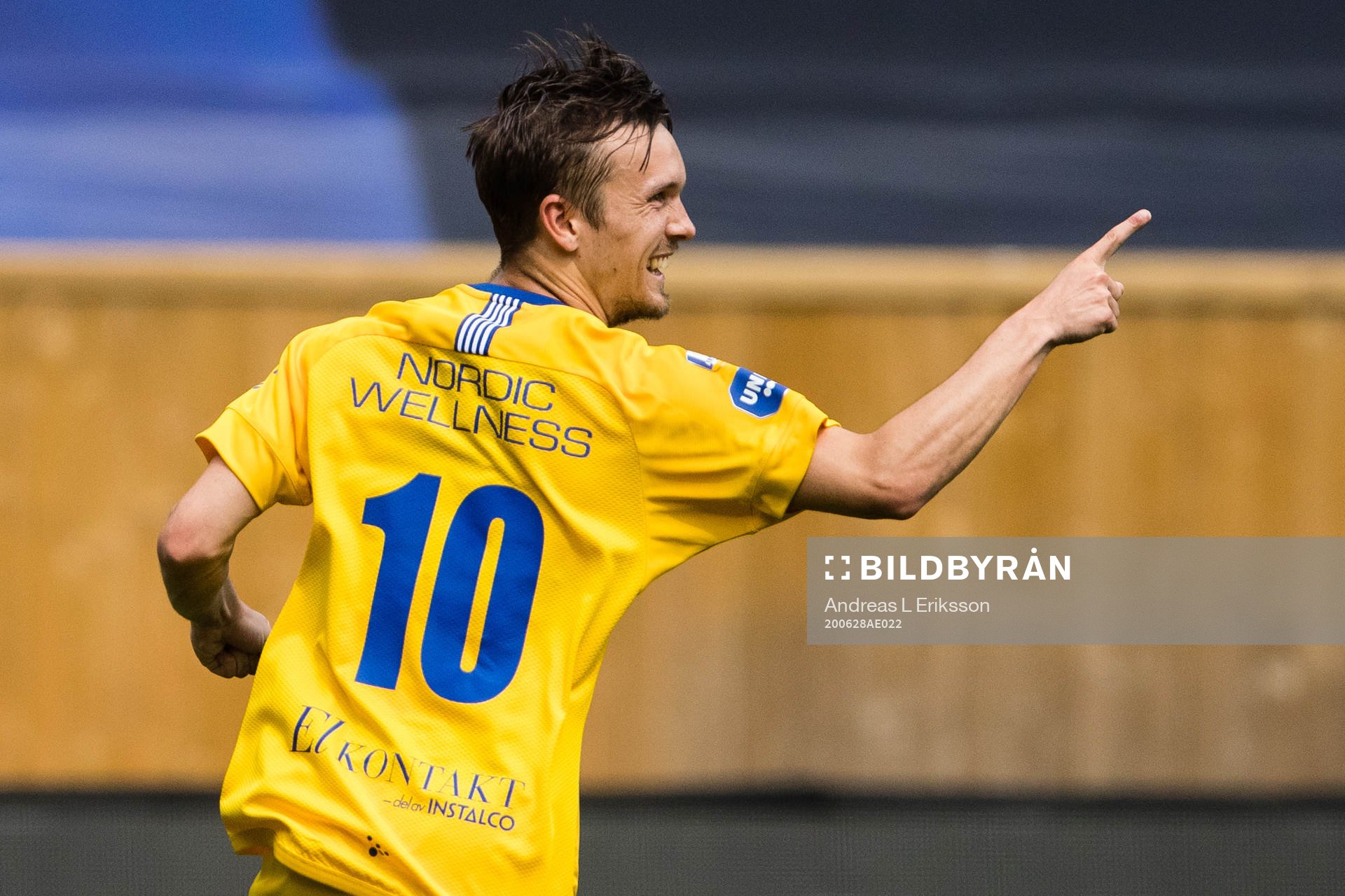 IFK Göteborgs Patrik Karlsson Lagemyr jublar