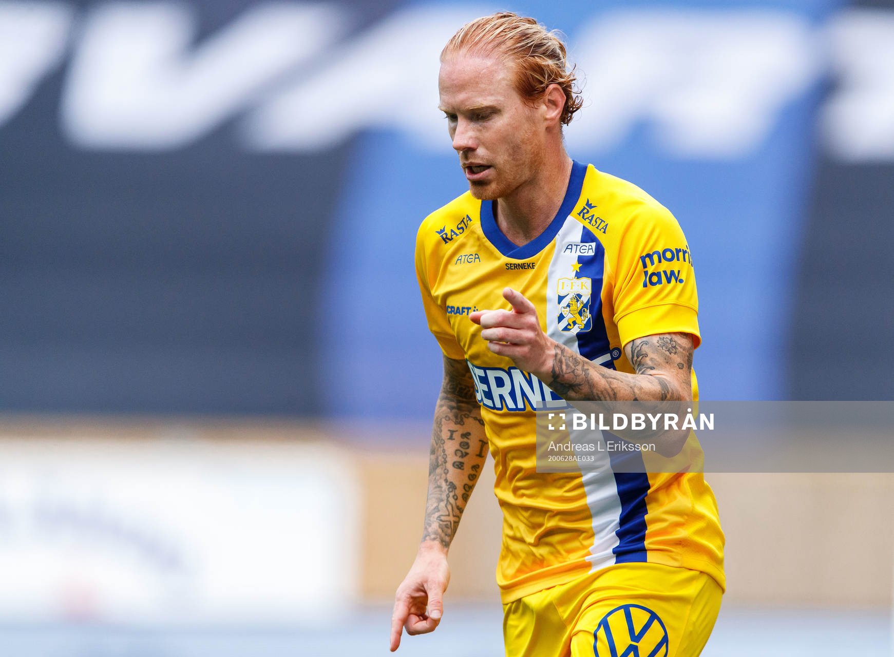 IFK Göteborgs Alexander Farnerud jublar