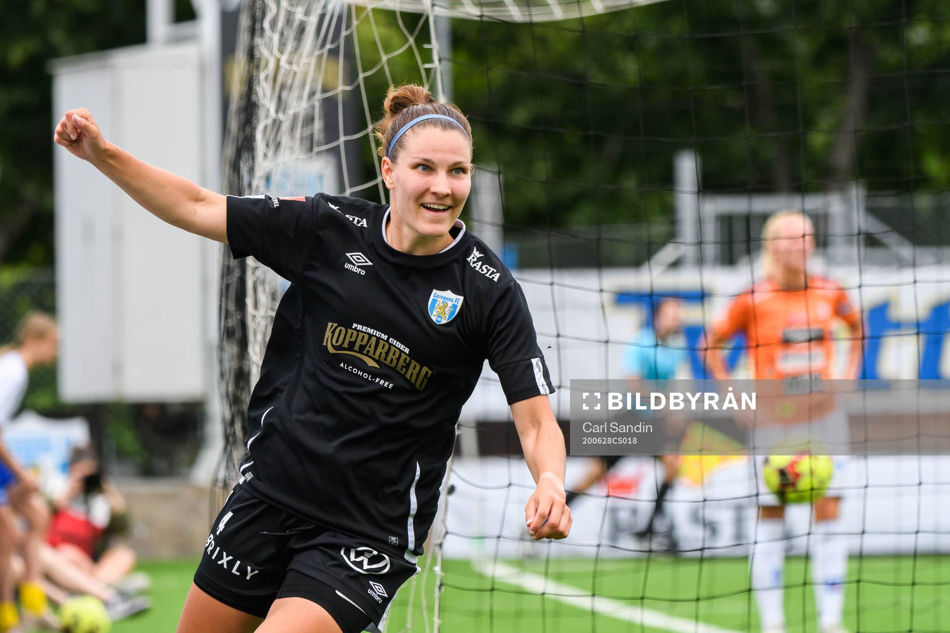 Göteborgs Natalia Kuikka jublar