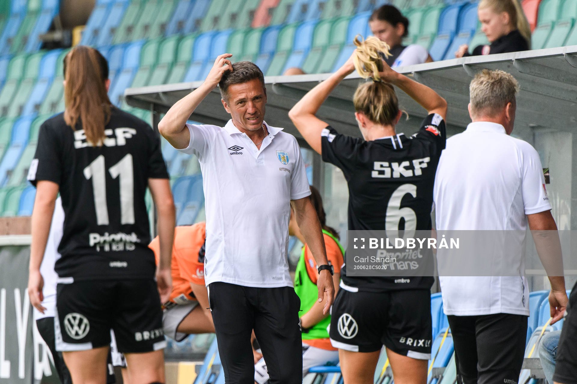 Göteborgs tränare Mats Gren