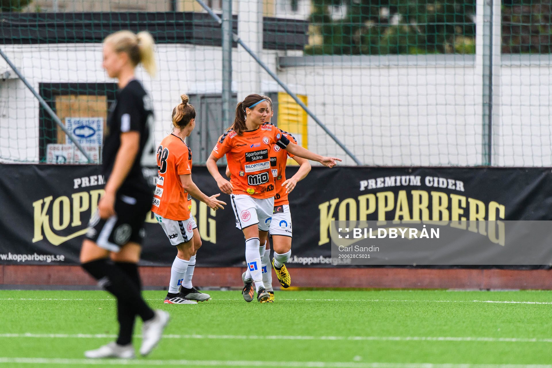 Kristianstads Alice Nilsson jublar