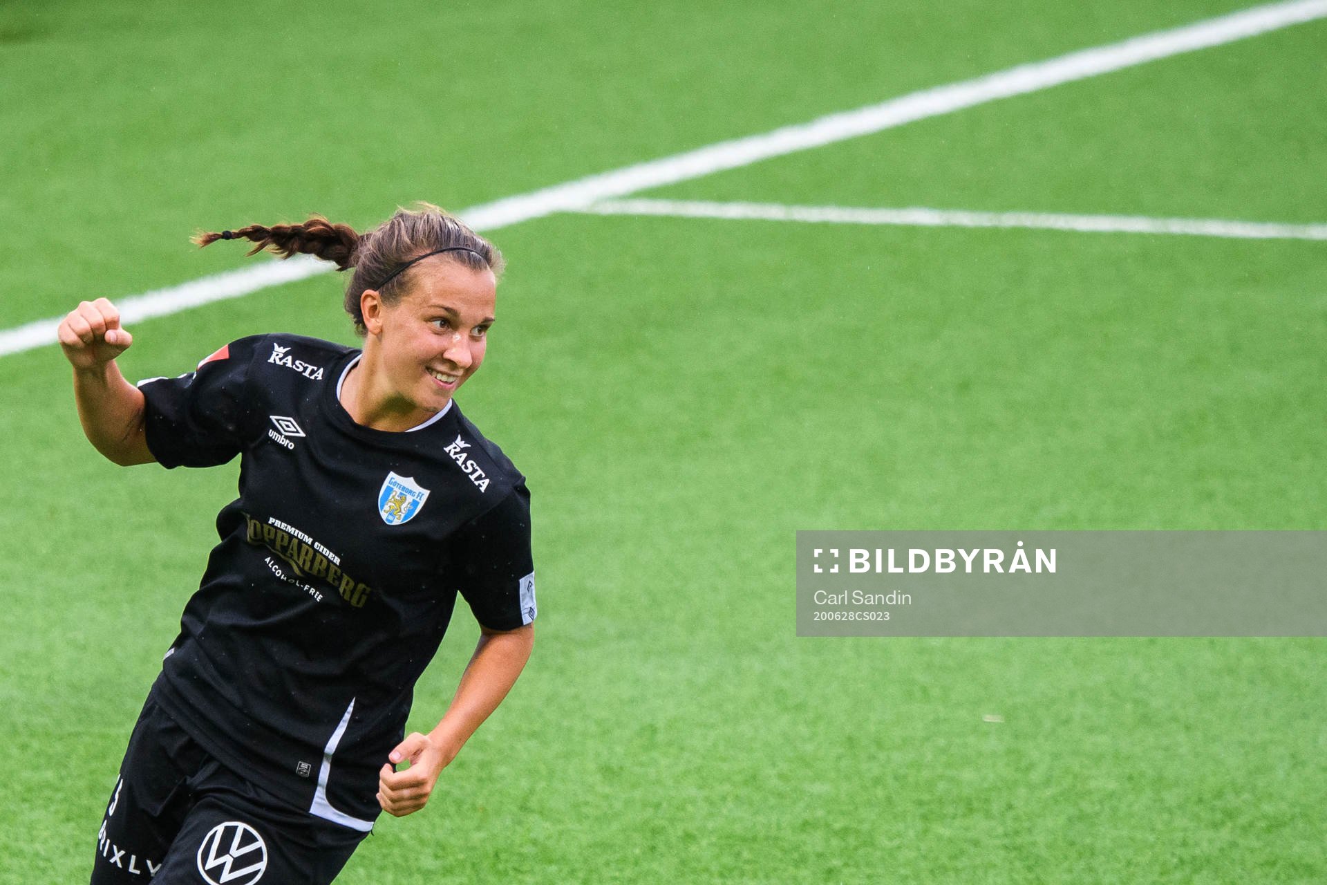 Göteborgs Julia Zigiotti Olme jublar