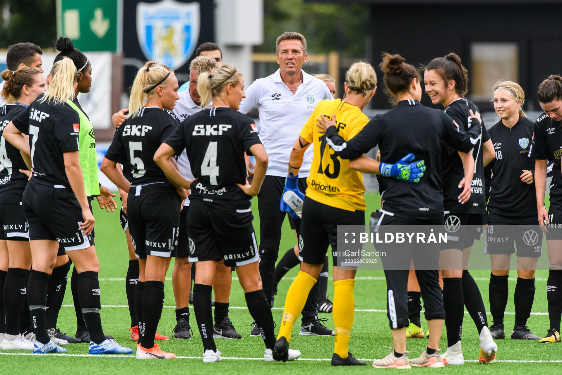 Göteborgs tränare Mats Gren efter fotbollsmatchen i Damallsvenskan mellan Kopparbergs/Göteborg och Kristianstad den 28 juni 2020 i Göteborg.
