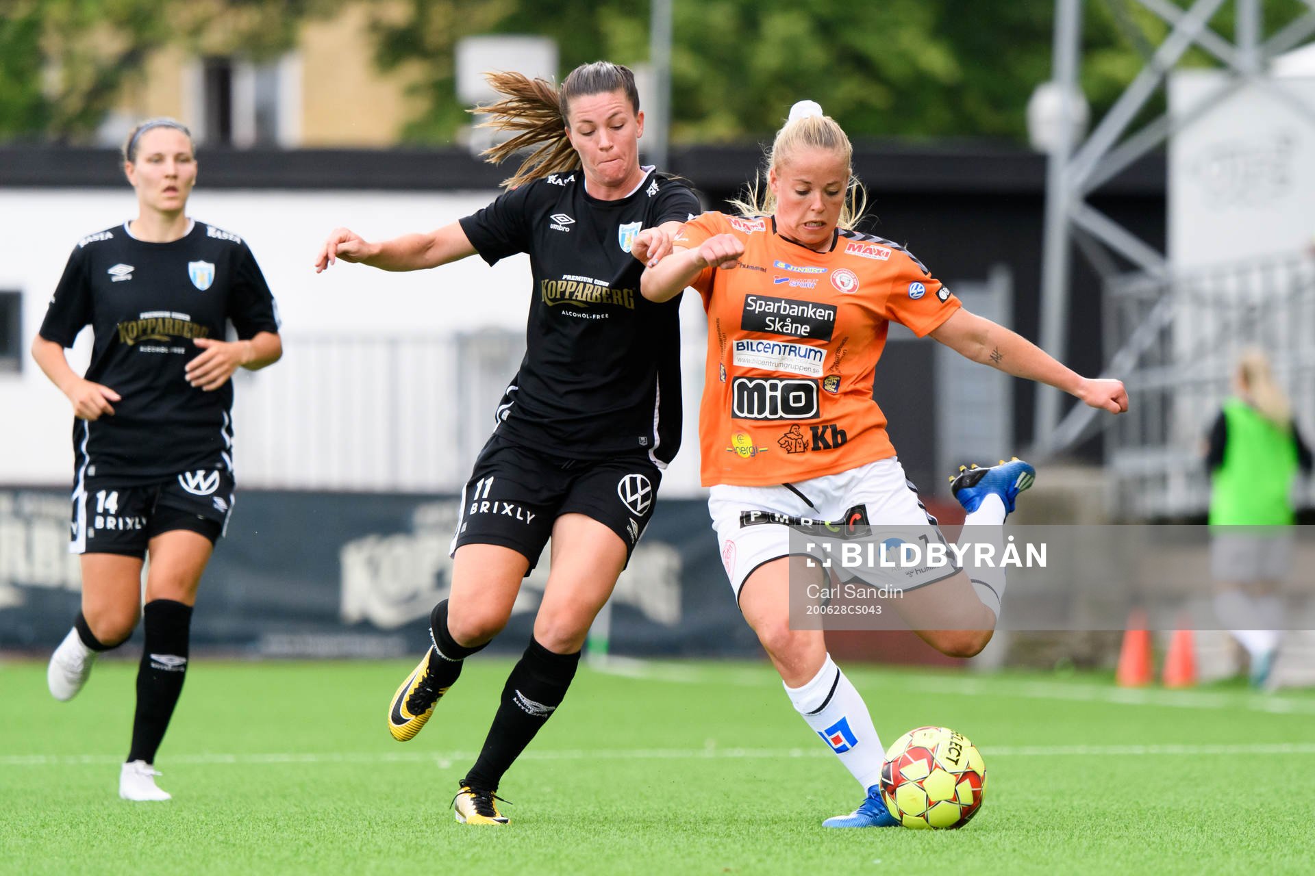 Göteborgs Pauline Hammarlund och Therese Åsland