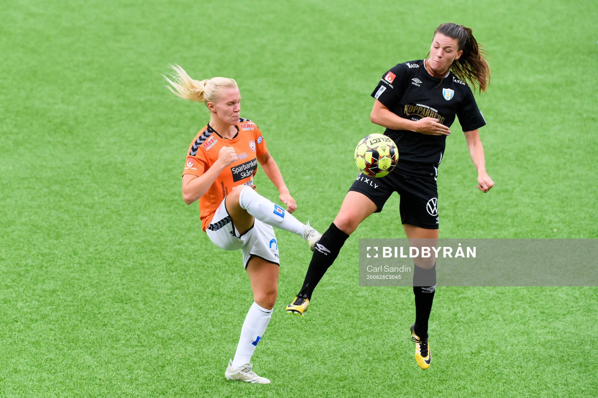 Kristianstads Josefine Rybrink och Göteborgs Pauline
