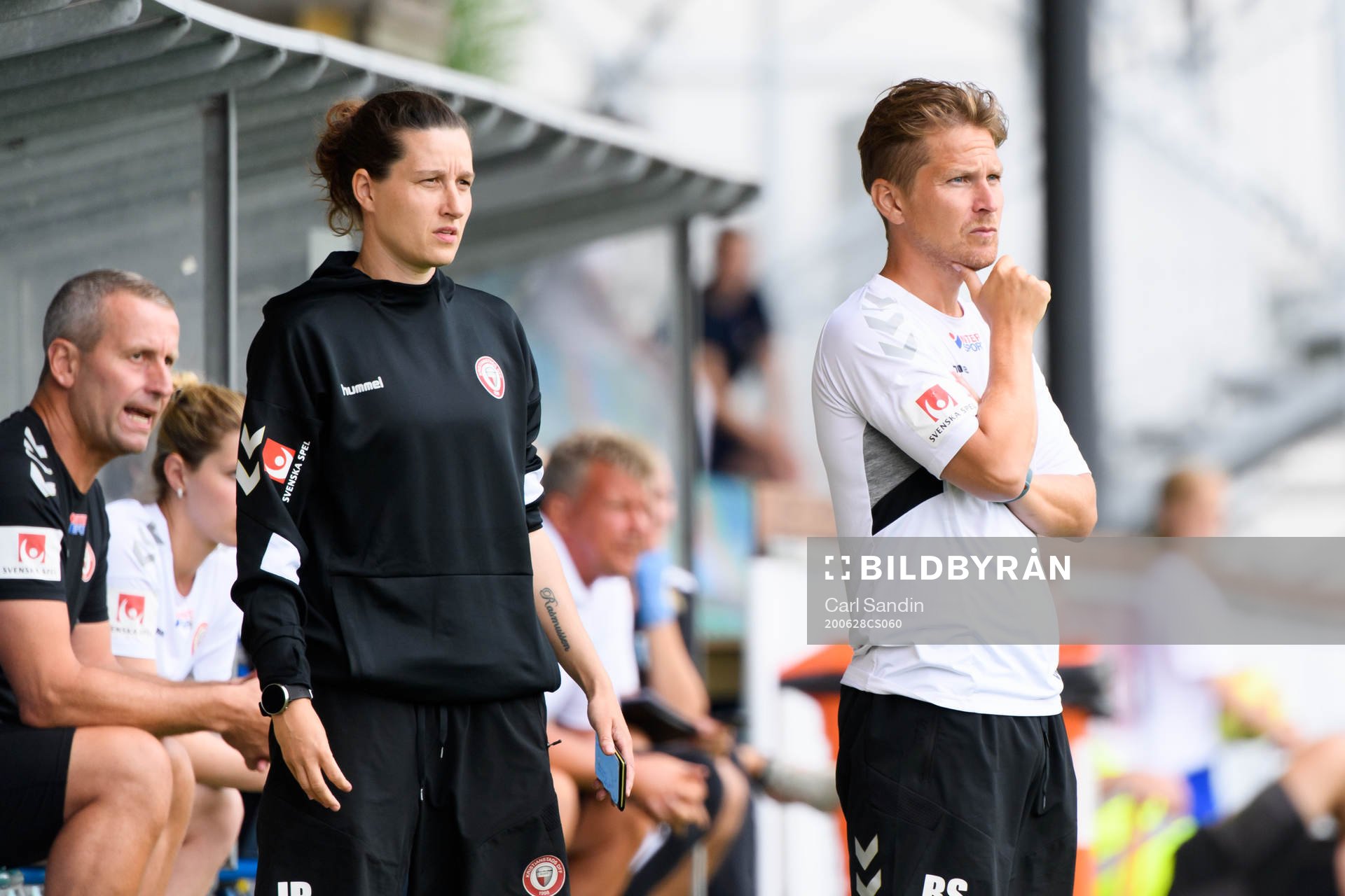 Kristianstads assisterande tränare Johanna B. Rasmussen