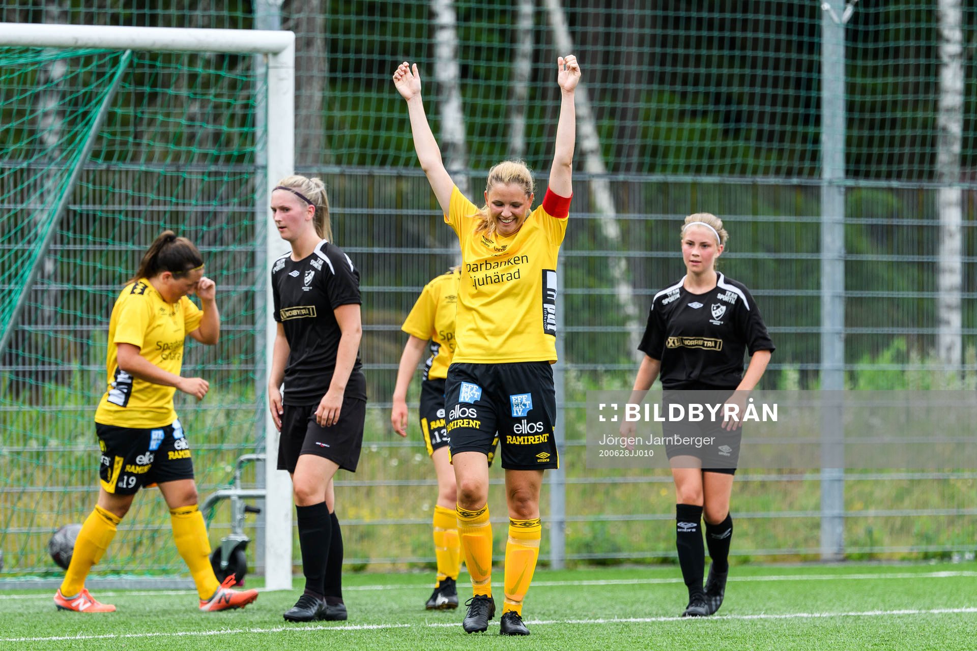 Elfsborgs Gabriella Uddh jublar