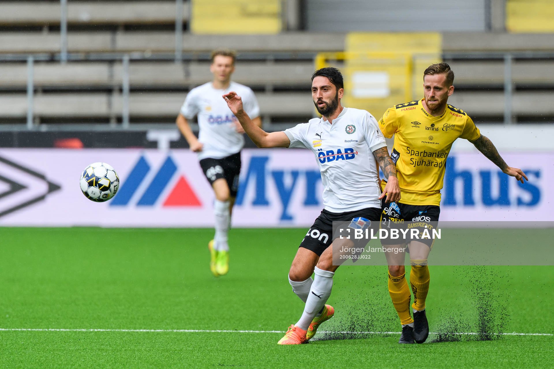 Örebros Johan Mårtensson och Elfsborgs Rasmus Alm