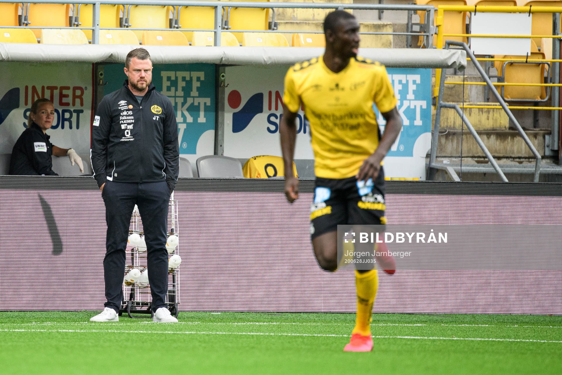 Elfsborgs manager Jimmy Thelin