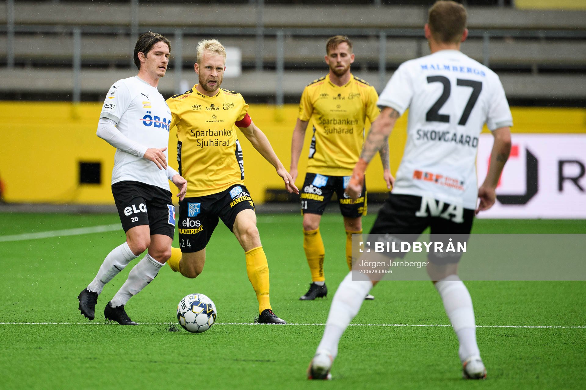 Elfsborgs Johan Larsson och Örebros Robin Book