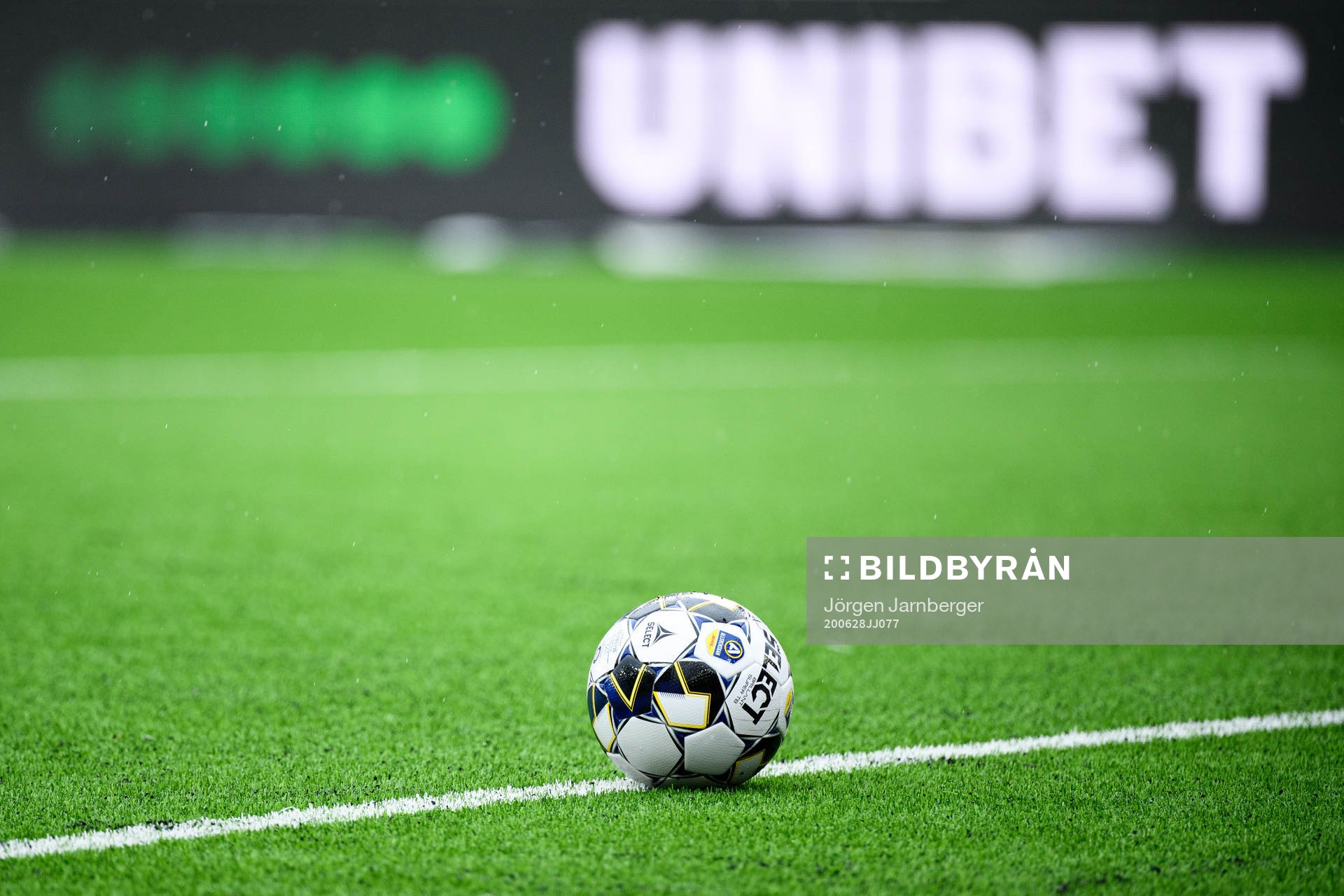 Matchboll på konstgräset