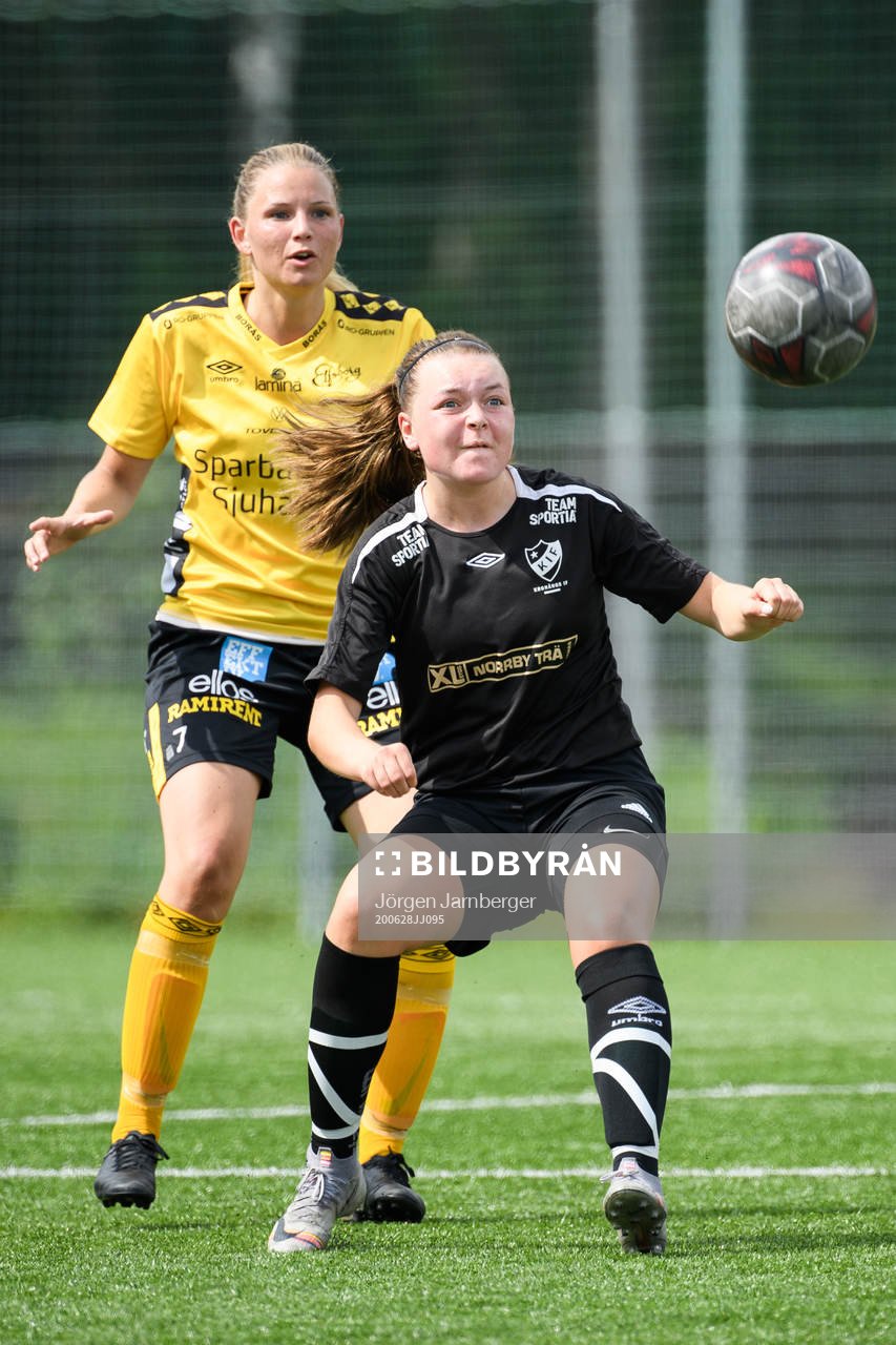 Kronängs Evelina Marcus och Elfsborgs Gabriella Uddh