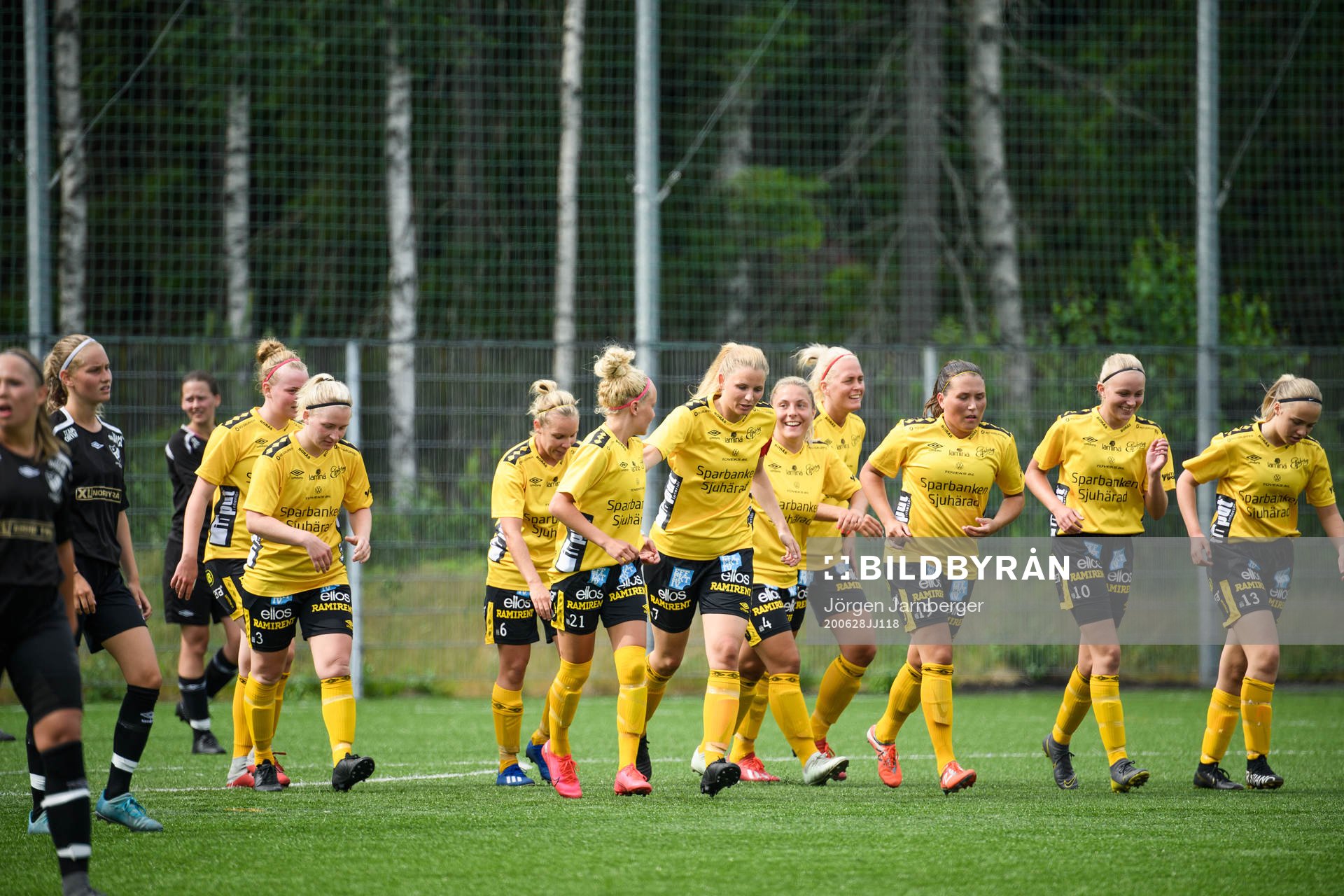 Elfsborgs spelare jublar