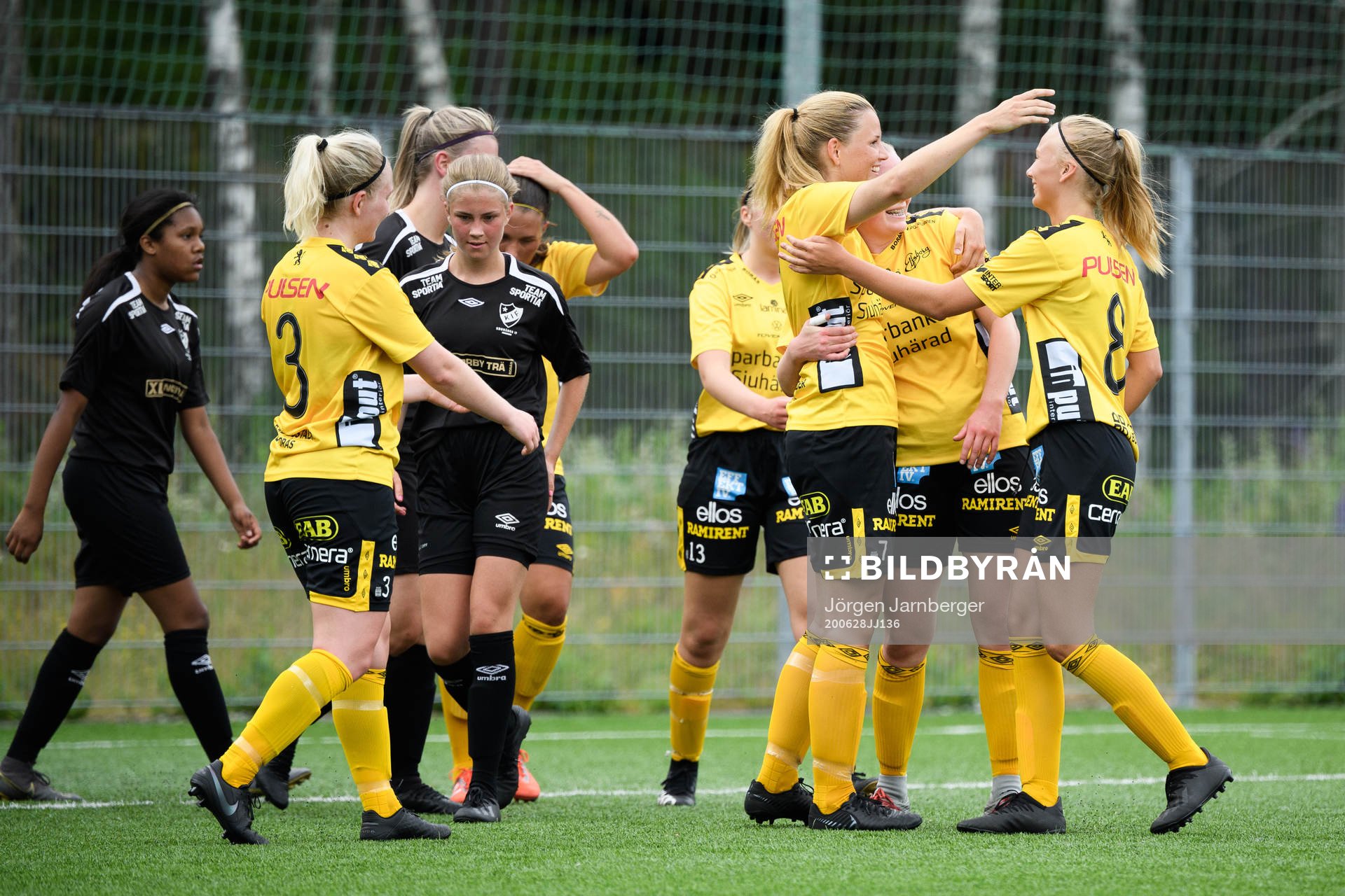 Elfsborgs Gabriella Uddh jublar