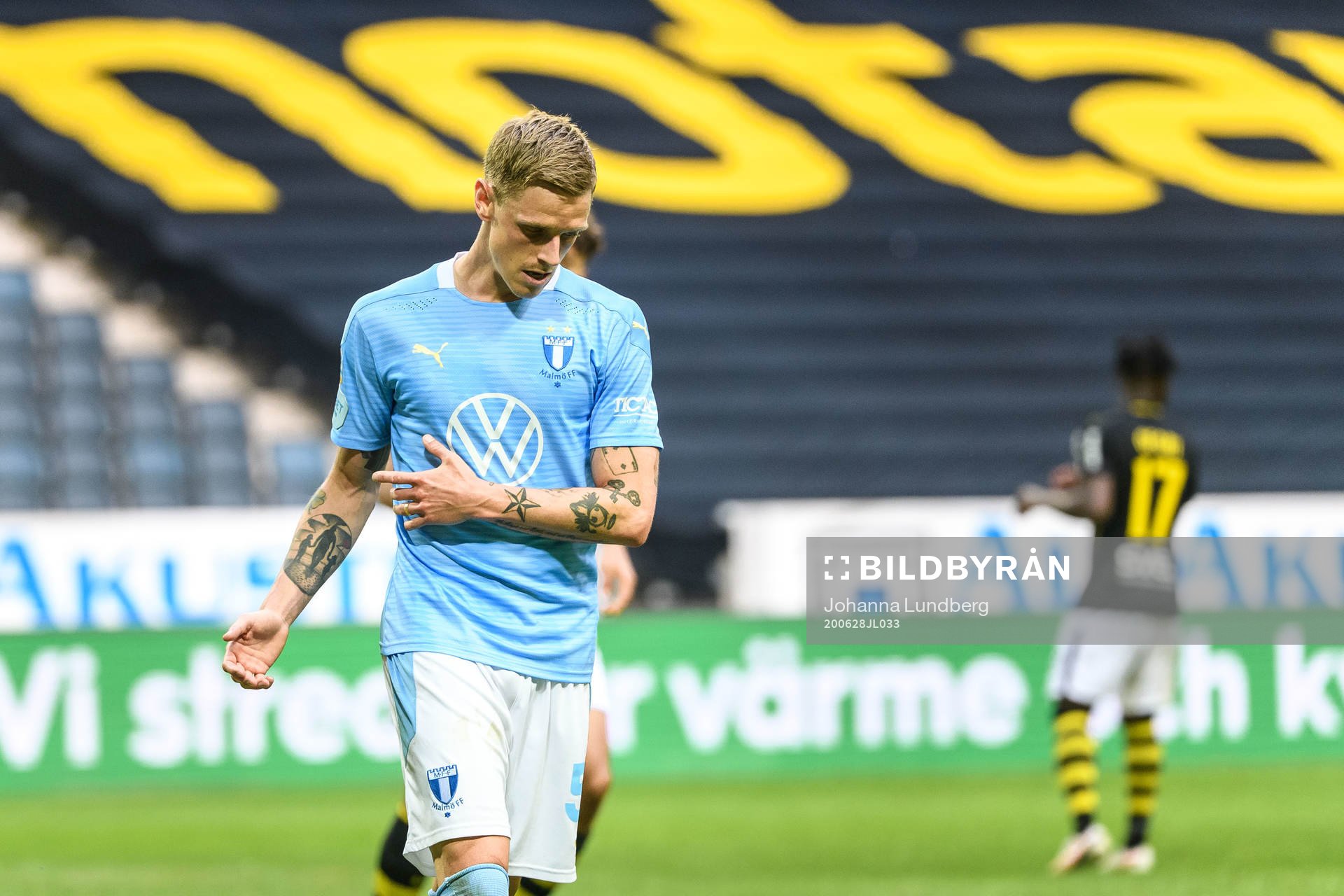Malmö FFs Sören Rieks deppar