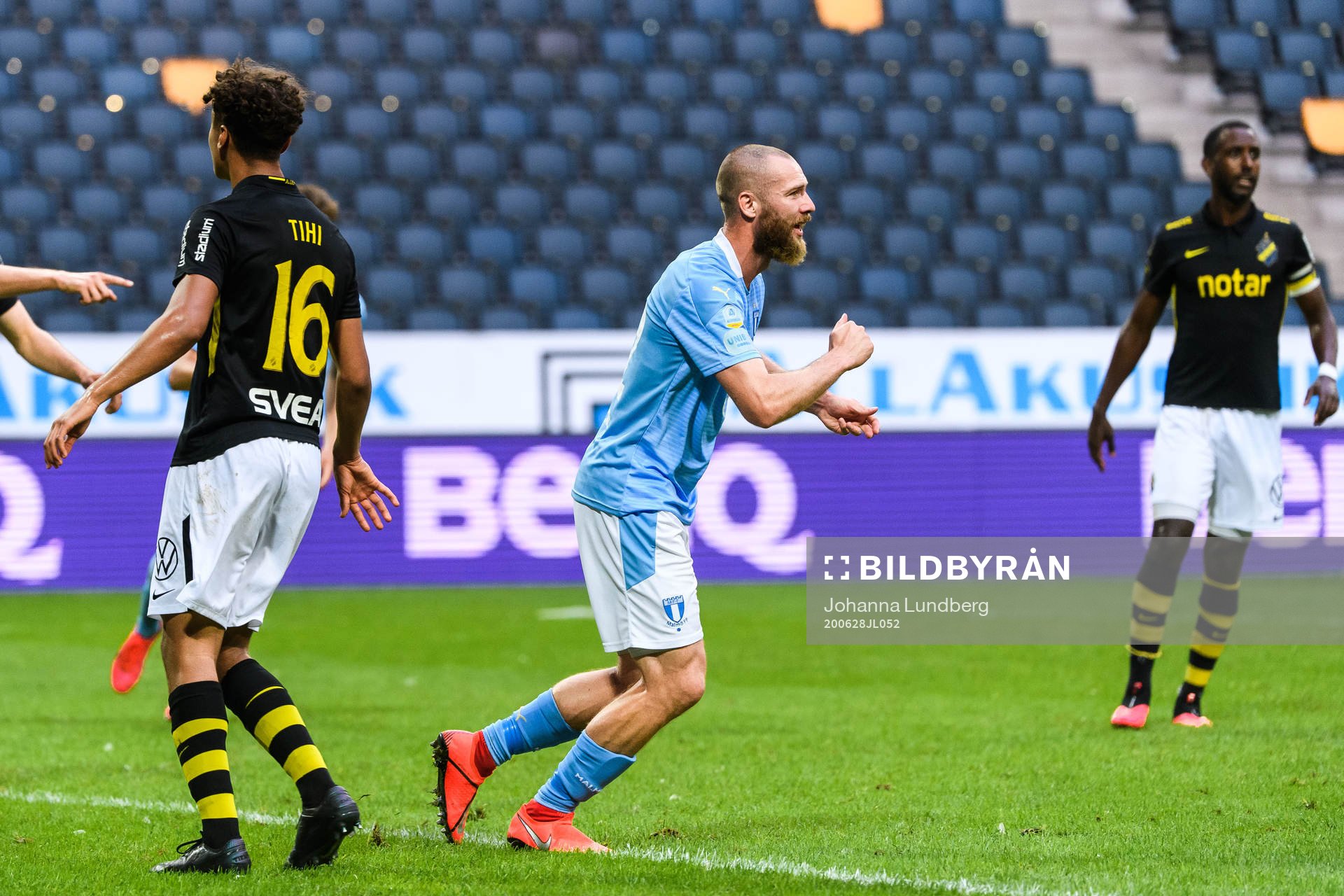 Malmö FFs Jo Inge Berget jublar
