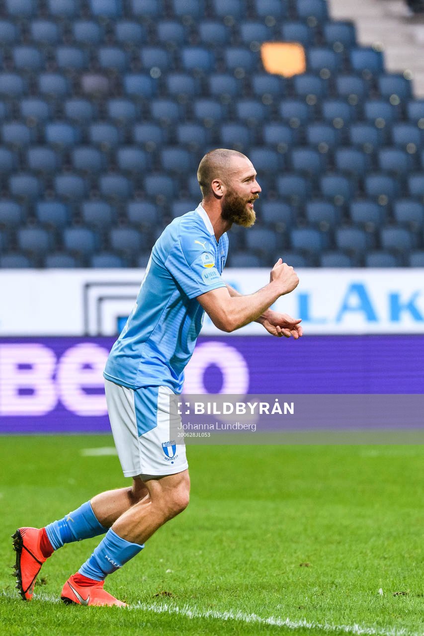 Malmö FFs Jo Inge Berget jublar